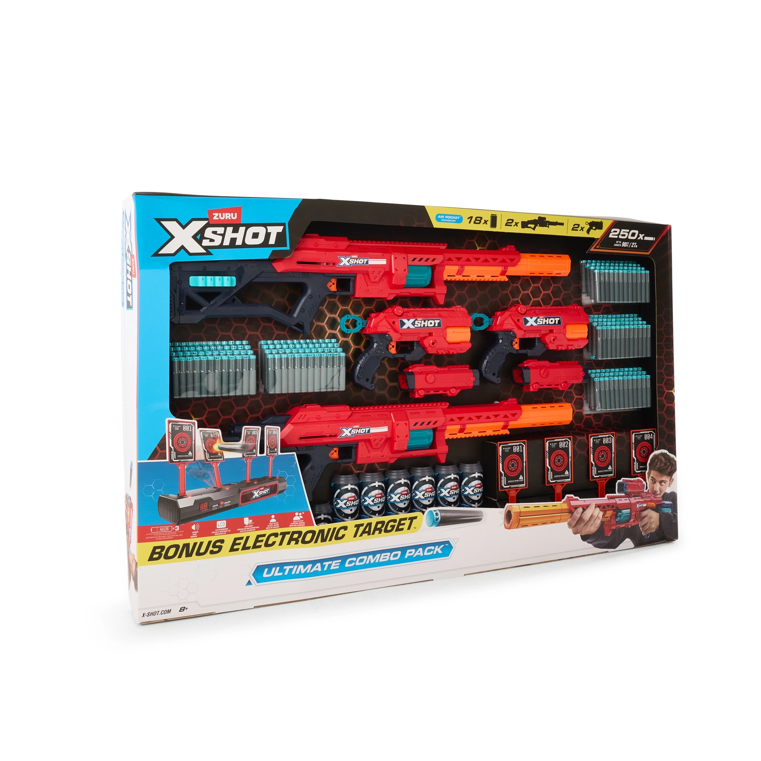 3 Zuru X-Shot Excel Ultimate Combo Pack with Bonus Electronic Target, 3 of 5