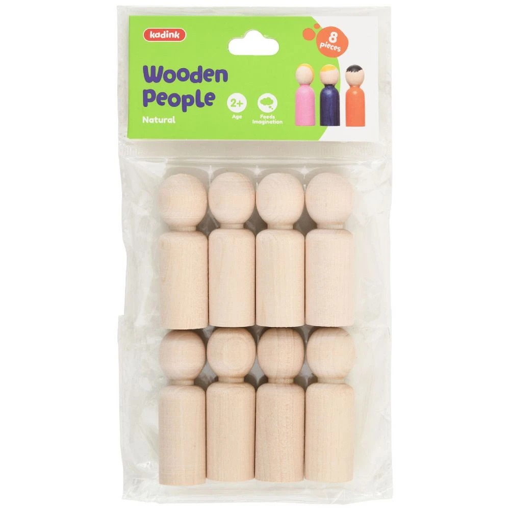 1 Kadink Wooden People 8 Pack, 1 of 3