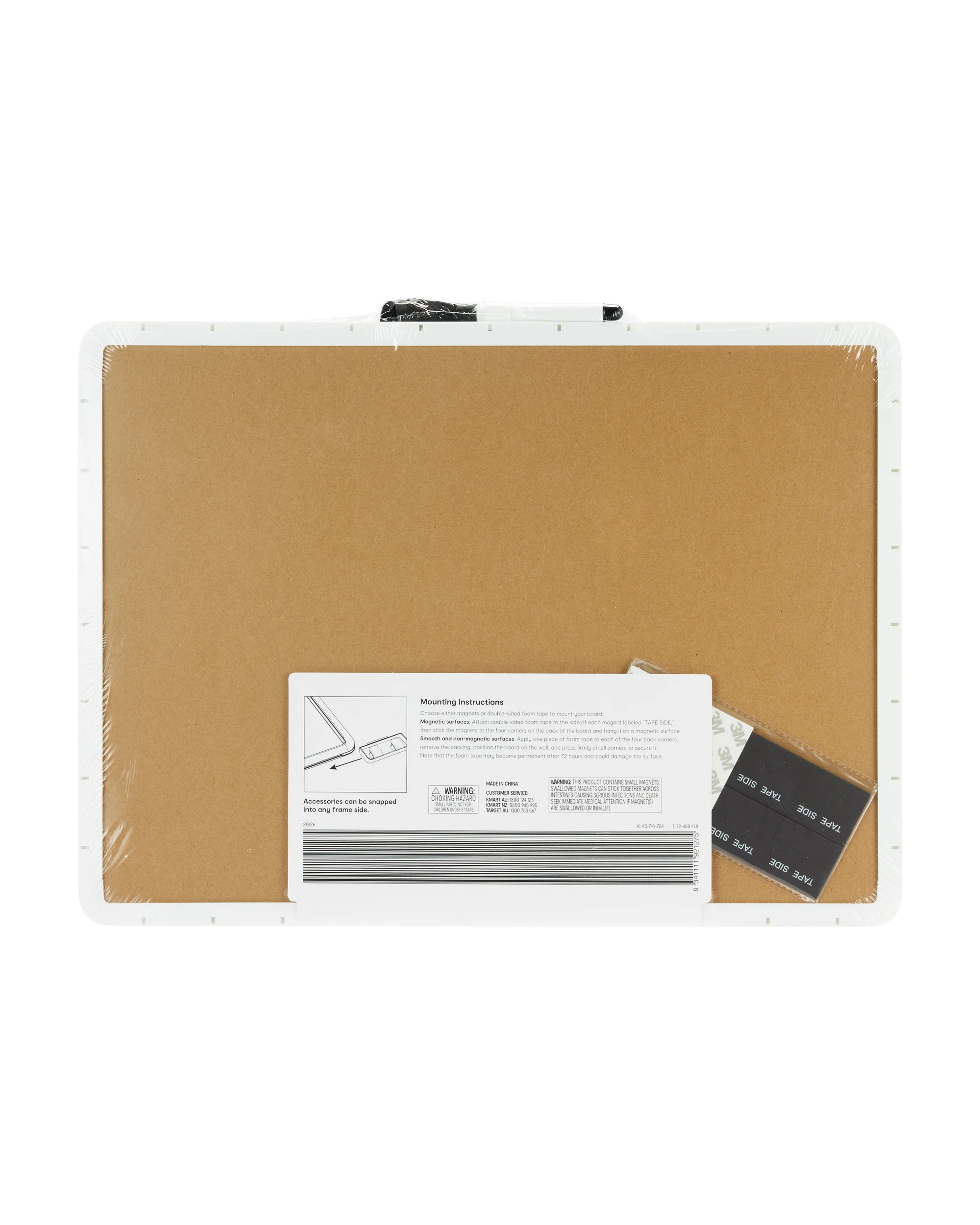 9 Magnetic Dry Erase Board 35cm x 48cm, 9 of 9