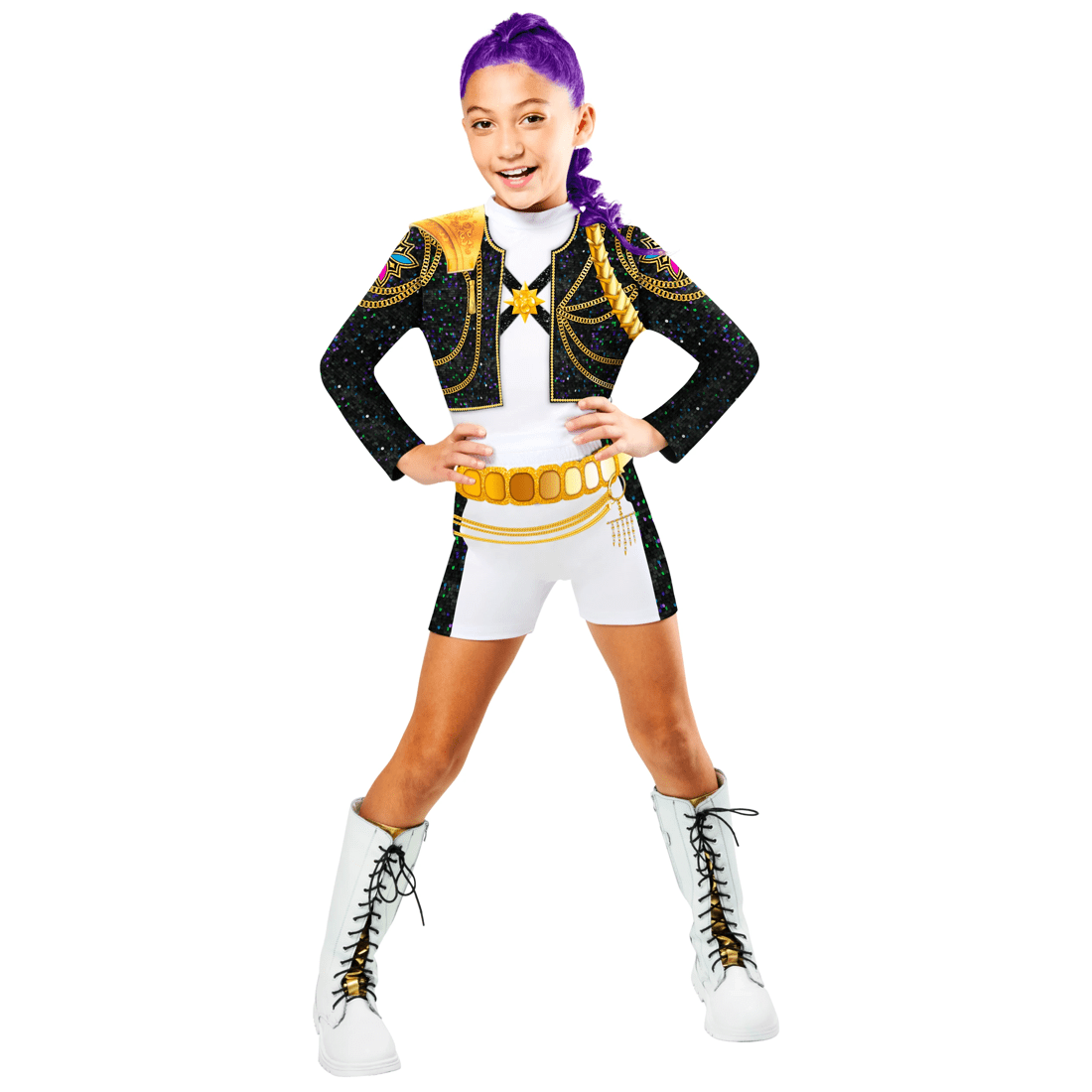 1 K-POP Demon Hunters Rumi Gold Kids Costume - Ages 6+, 1 of 5