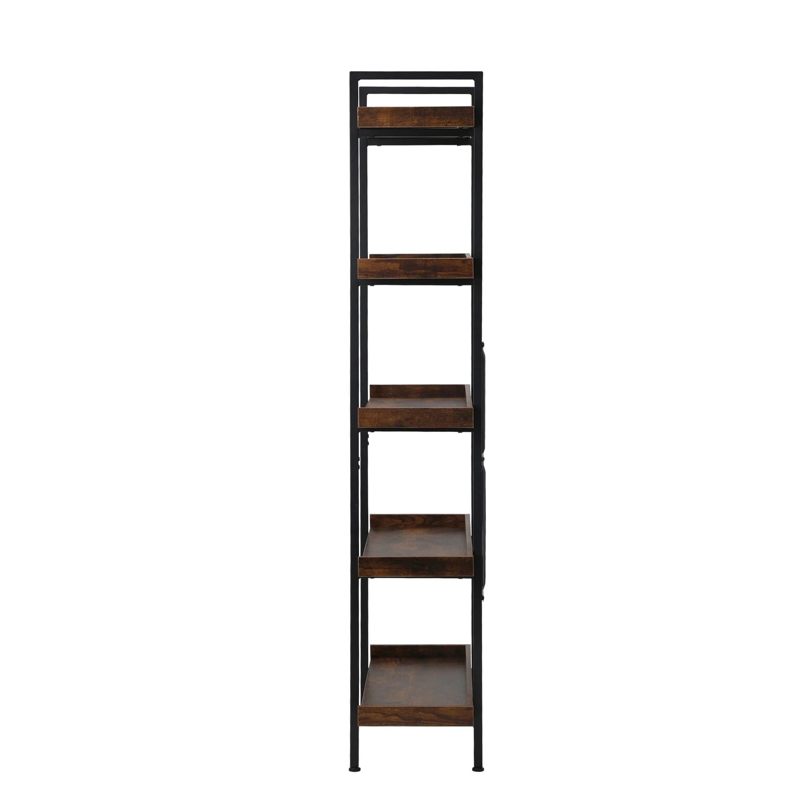 6 Oikiture Display Shelf 5-tier Bookshelf Shelves Storage Bookcase Stand Rack 80cm
 - Multi, 6 of 9