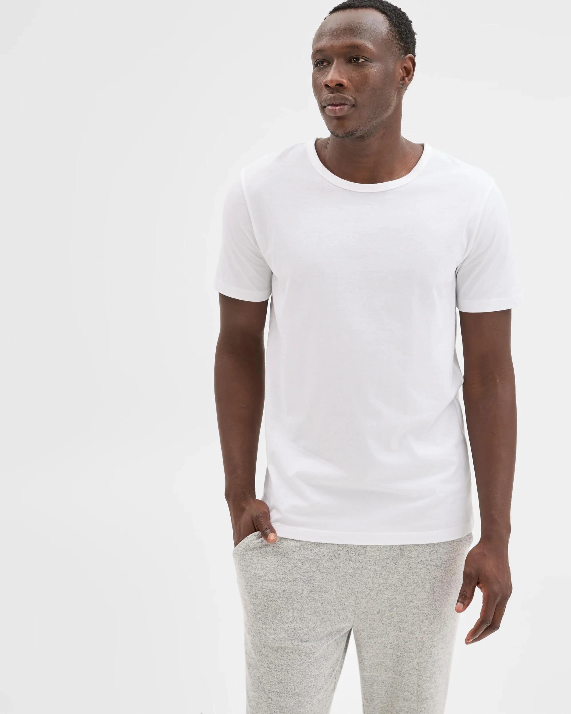 2 Maxx 2 Pack T-Shirts WHITE, 2 of 6