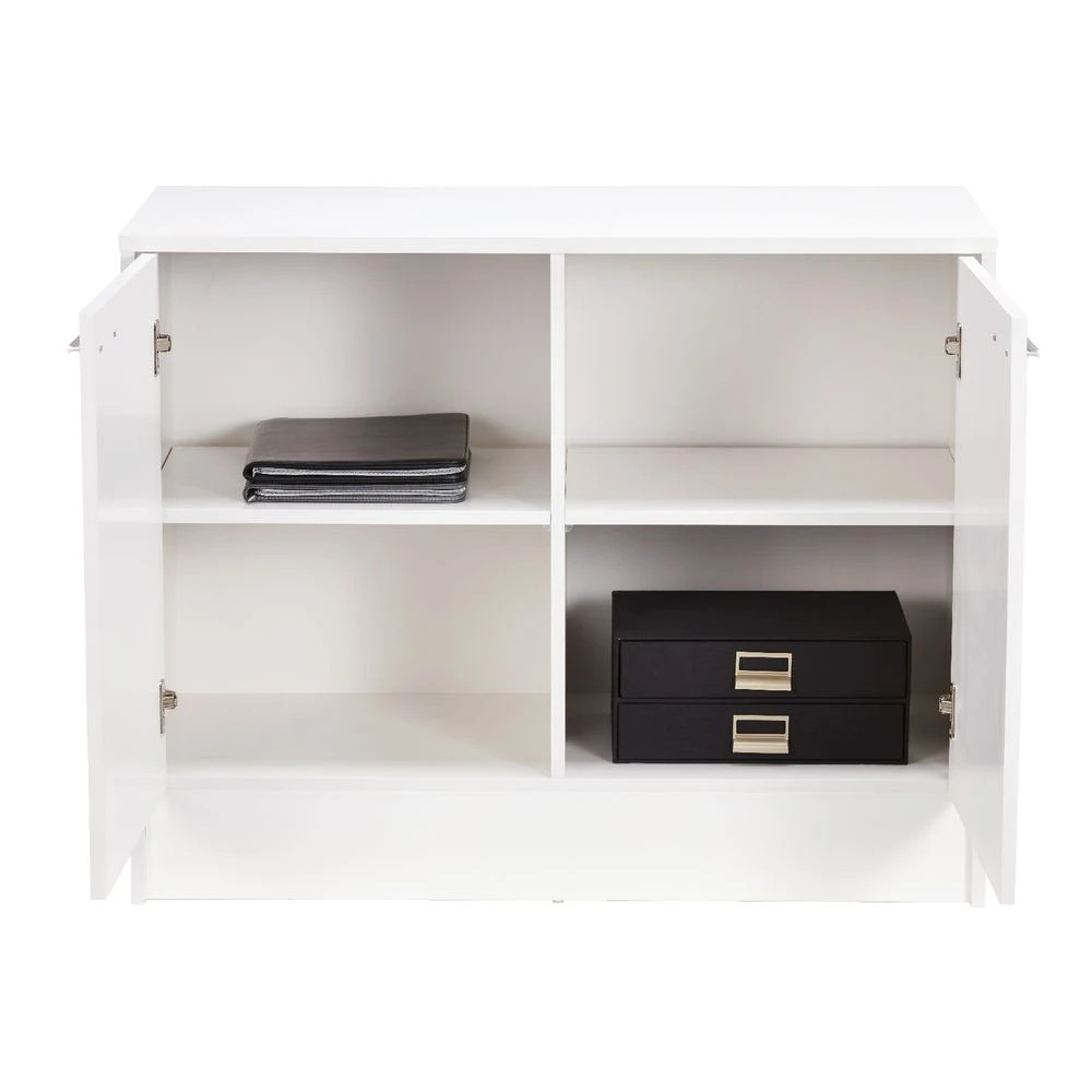 9 Contour 2 Door High Gloss 950mm Cupboard Cabinets Cupboards, Lockers and Credenzas, 9 of 10