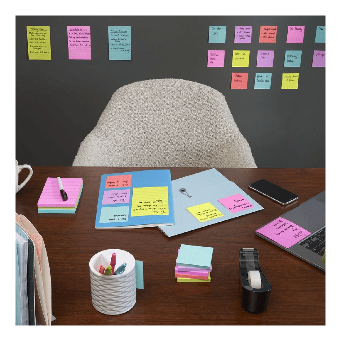 8 Post-it Super Sticky Notes 101 x 152mm Supernova Neons 3 Pack, 8 of 9