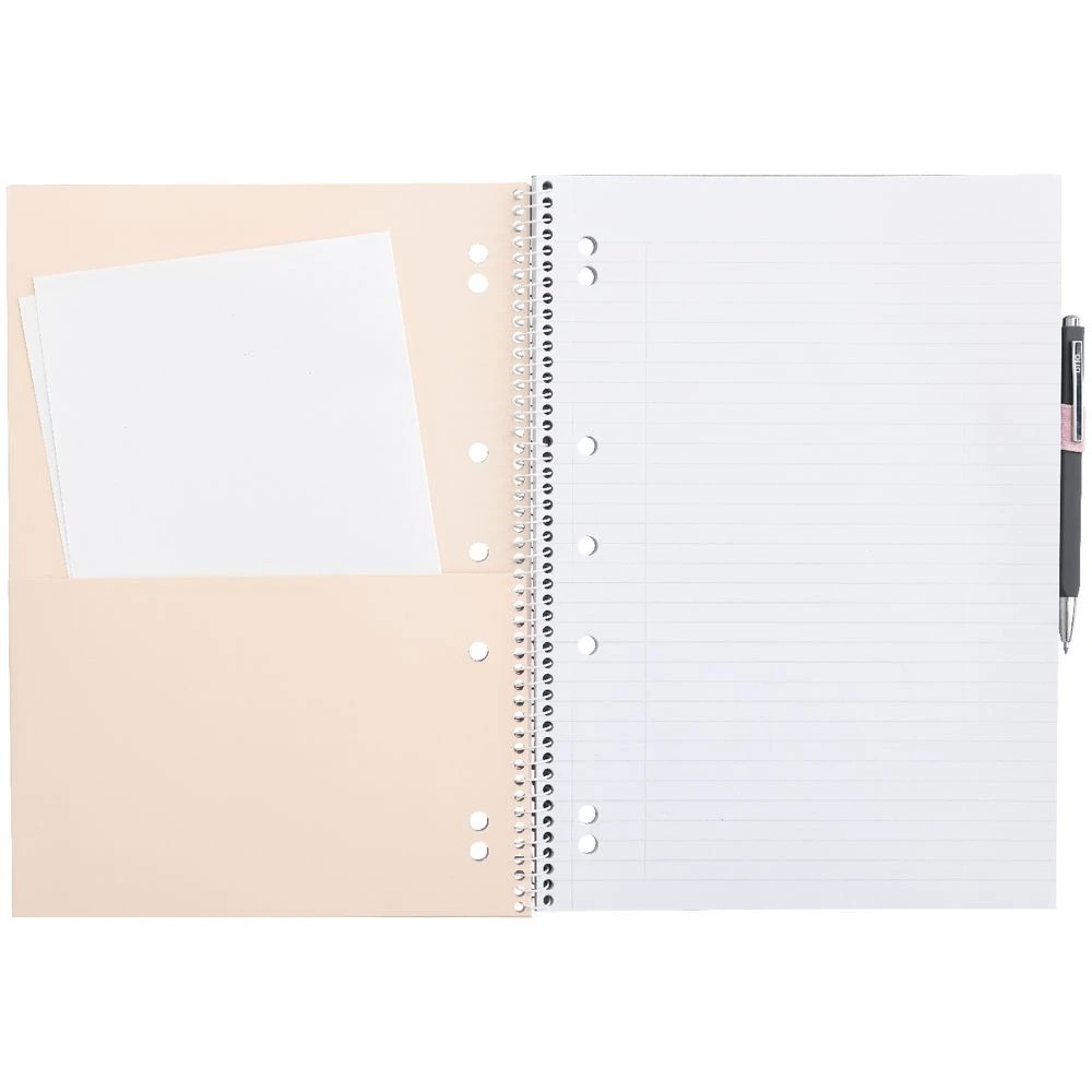 3 Otto A4 Lecture Book 140 Pages Lilac, 3 of 5