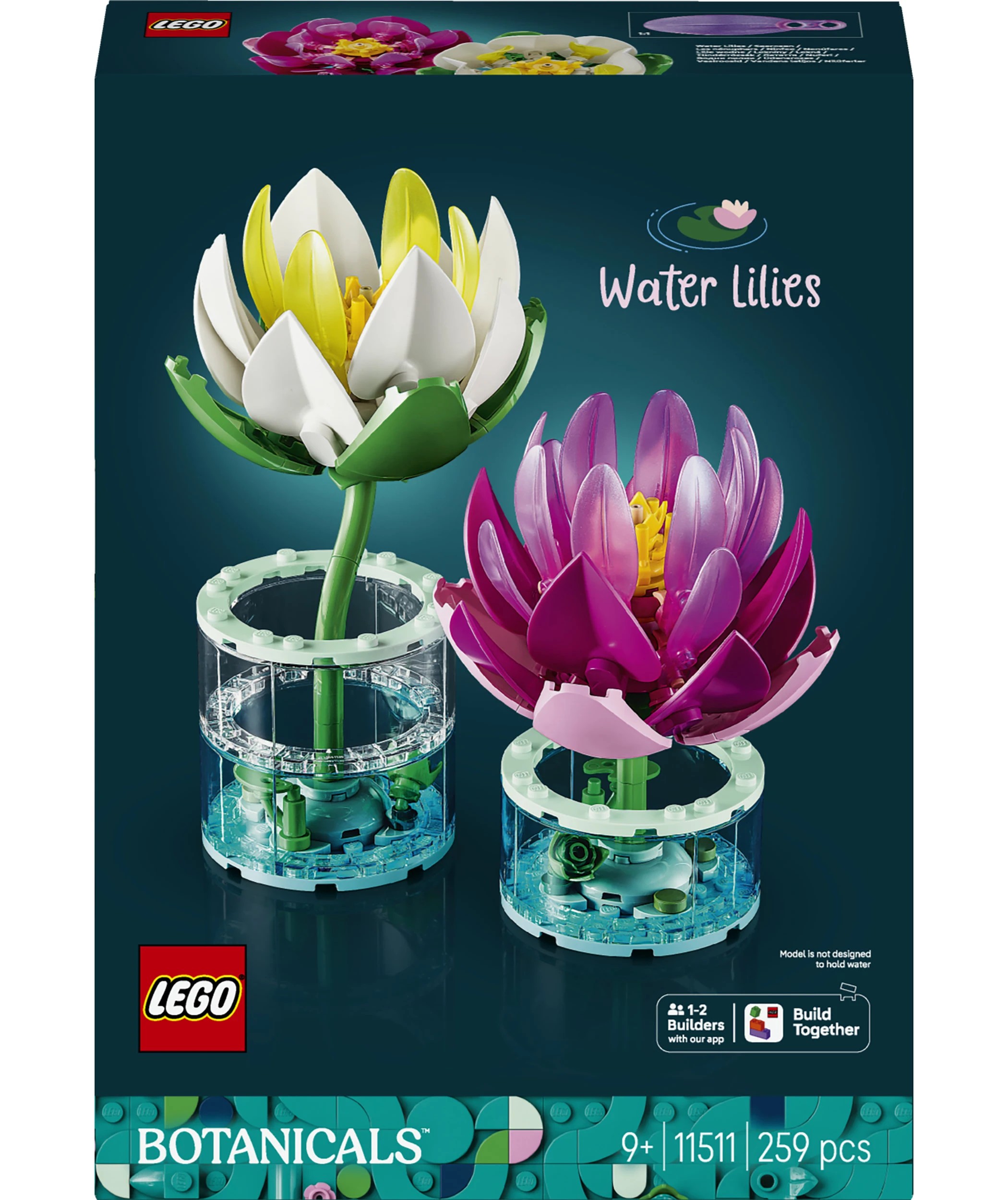1 LEGO Botanicals Water Lilies 11511, 1 of 10