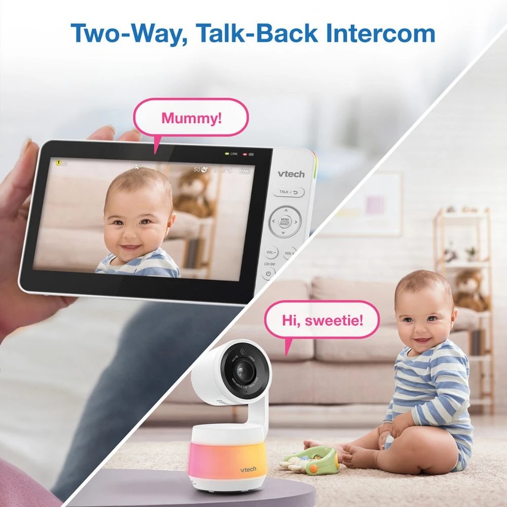 9 Vtech 7" Smart Pan & Tilt Baby Monitor, 9 of 9