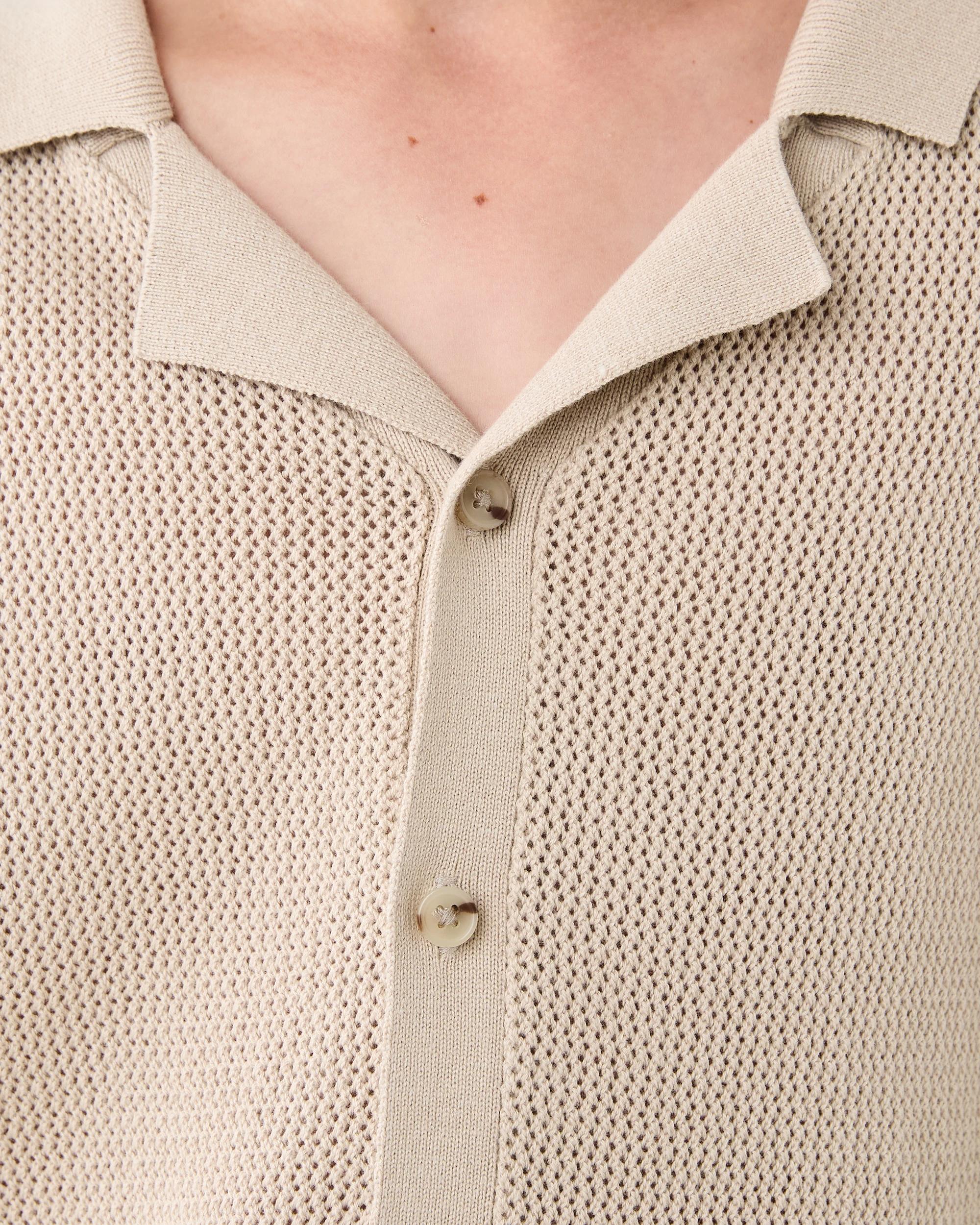 4 Short Sleeve Knit Shirt Bge Ntrl, 4 of 9