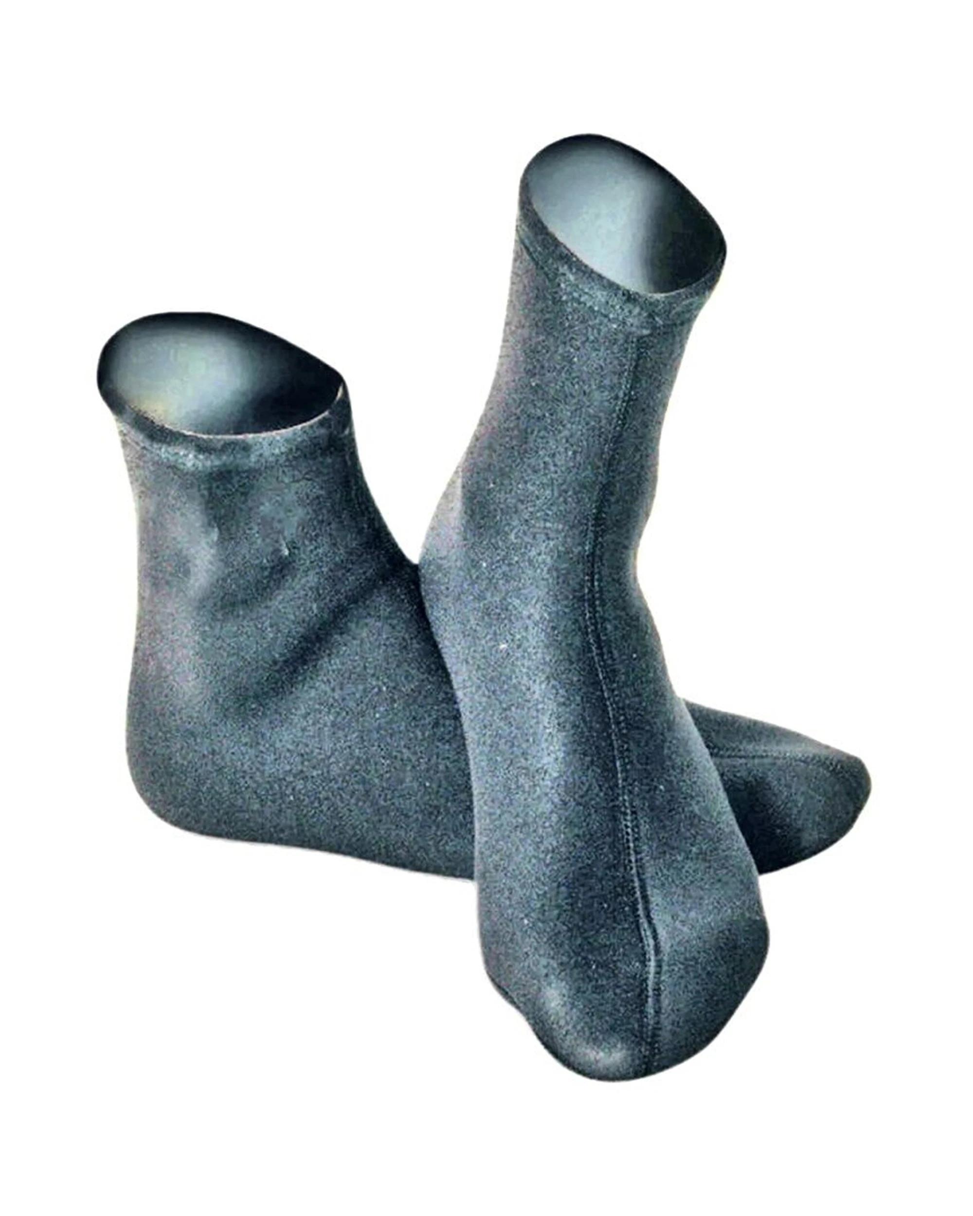 3 Adrenalin 3mm Neoprene Warmth Protecting Surfing Socks BLACK, 3 of 3
