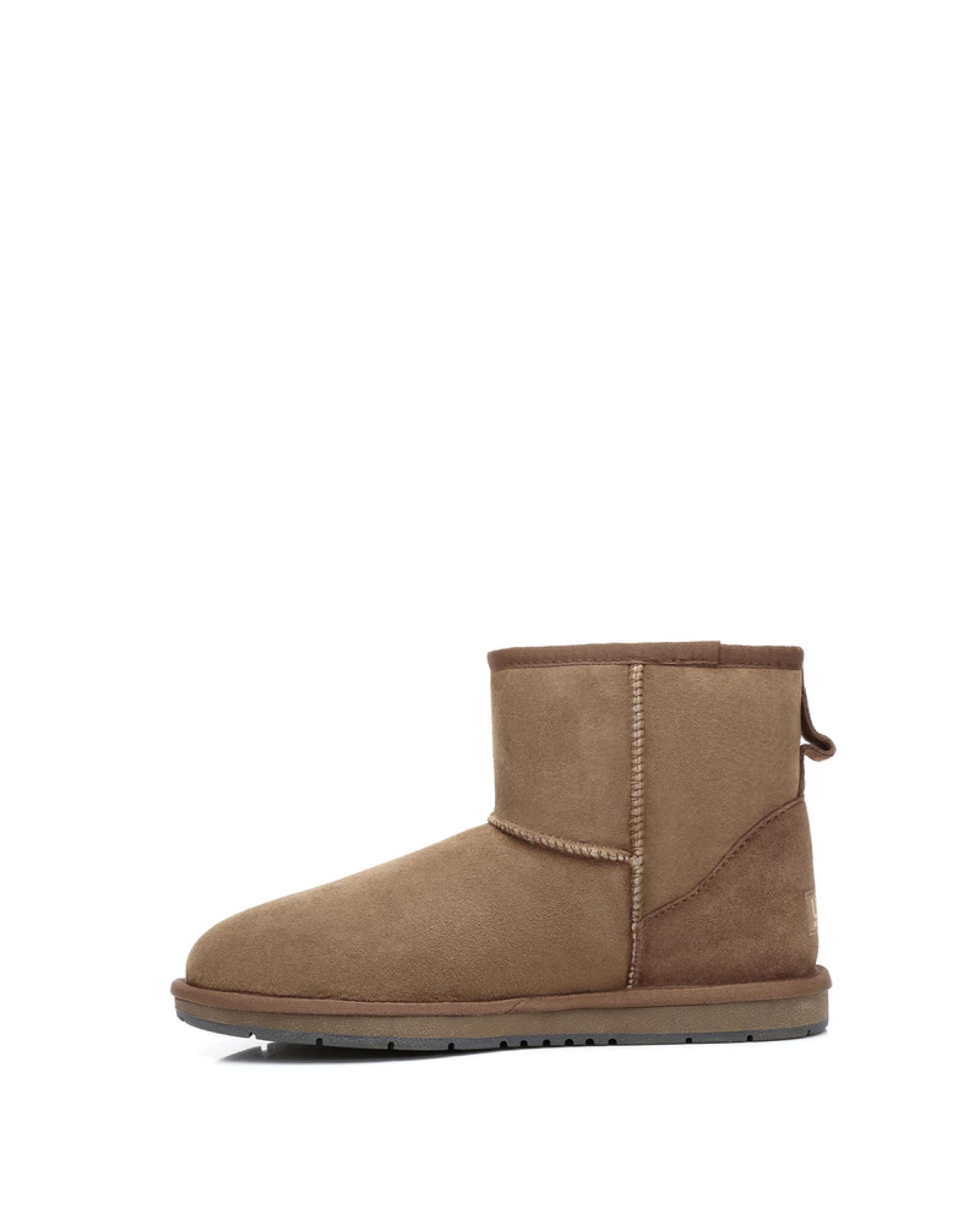 4 Australian Shepherd UGG Unisex Mini classic Boots CHESTNUT, 4 of 5