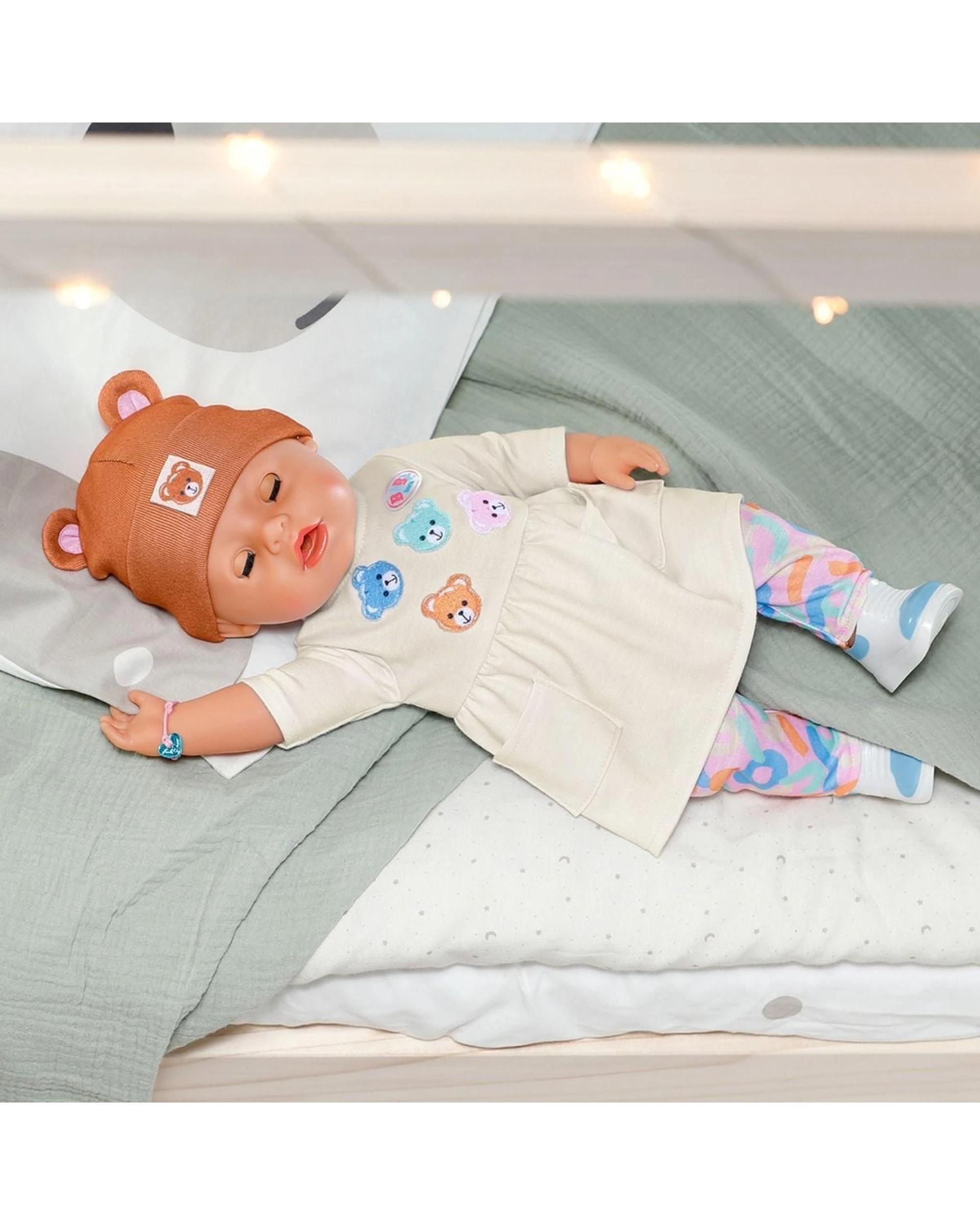 7 Baby Born Emma in Teddy Style 43cm Doll, 7 of 7