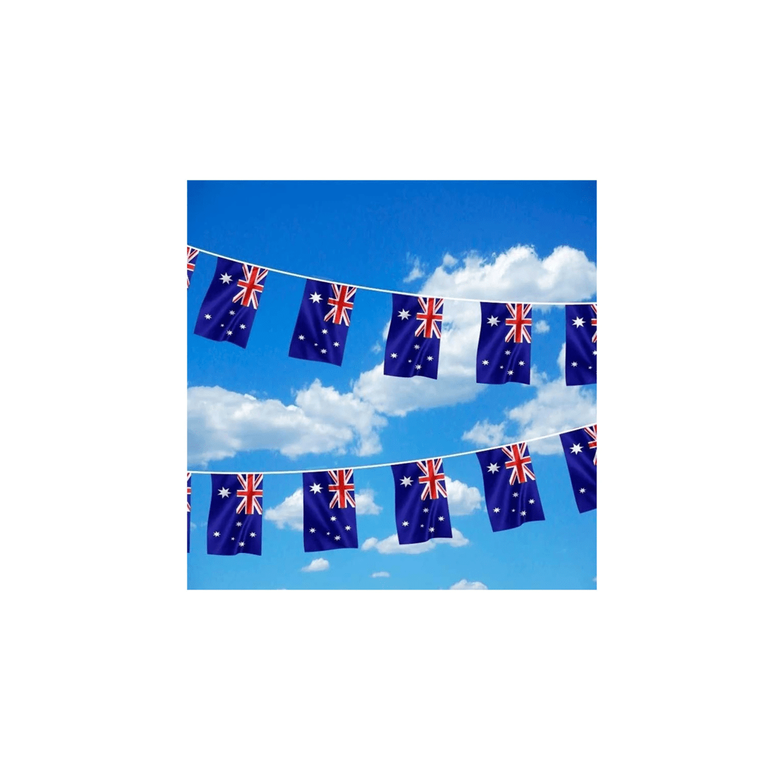 2 BR Costumes Australia Bunting Flag Decoration for Parties, 2 of 4