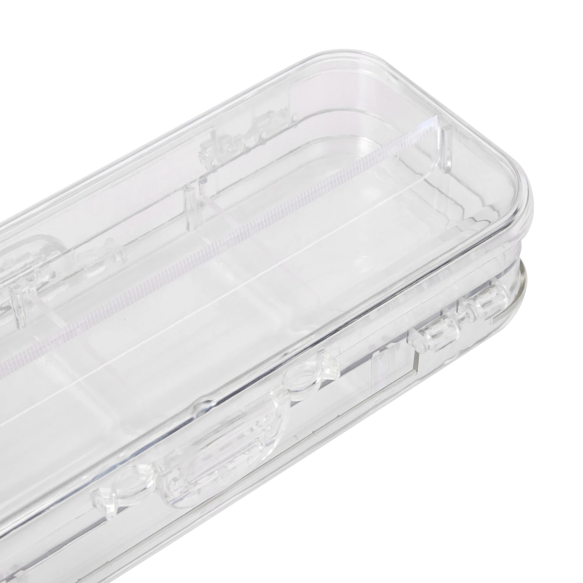 4 Hard Plastic Pencil Case - Clear, 4 of 7
