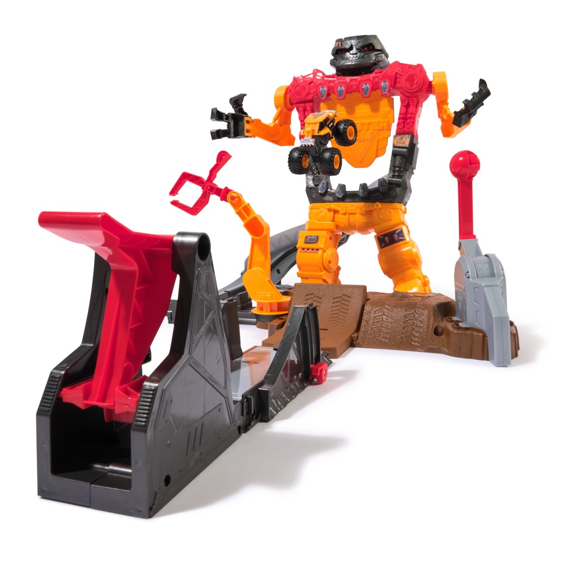 6 Monster Jam 1:64 Smash & Bash Smashbot Playset, 6 of 8