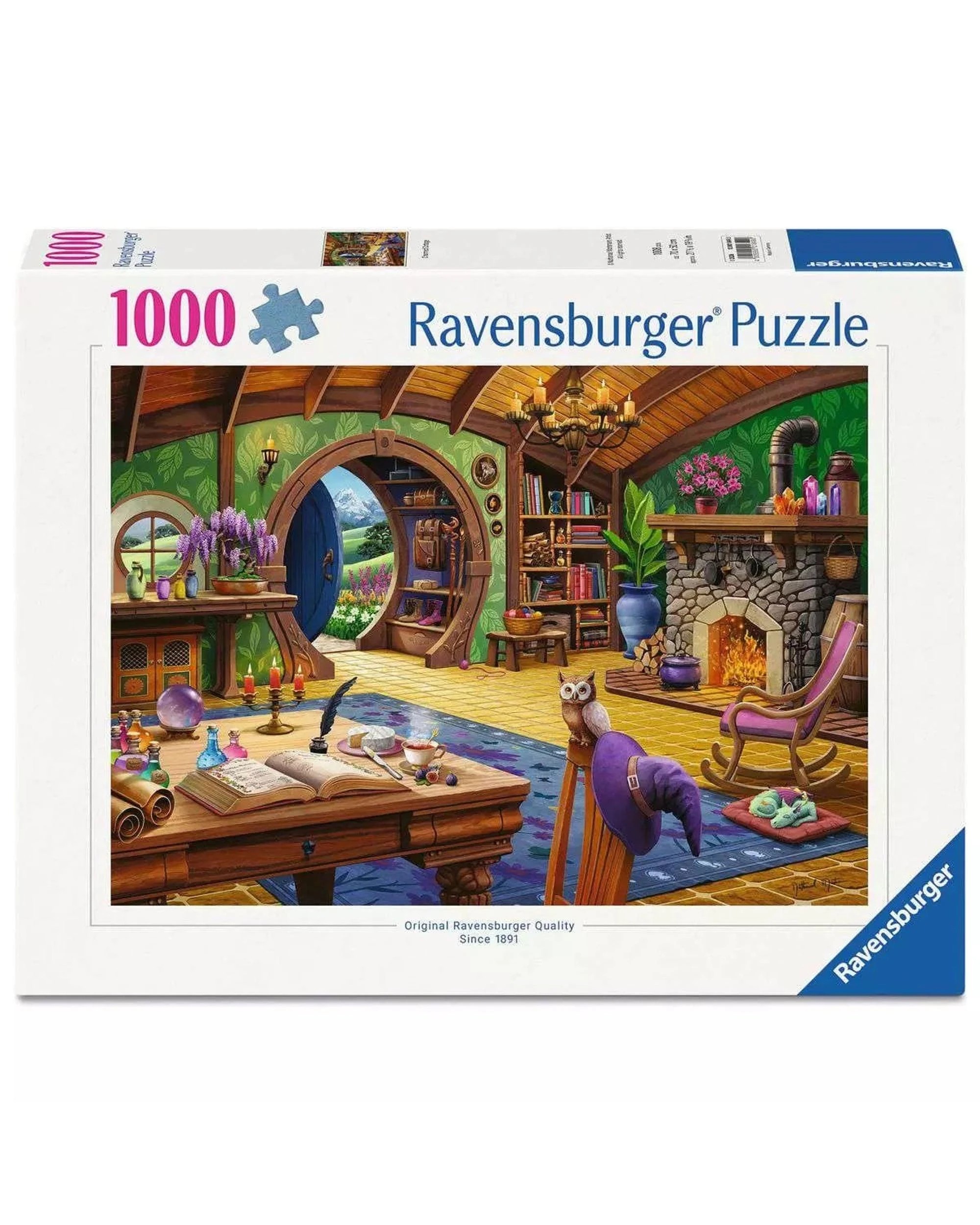 1 Ravensburger Charmed Cottage 1000 Piece Jigsaw Puzzle, 1 of 3