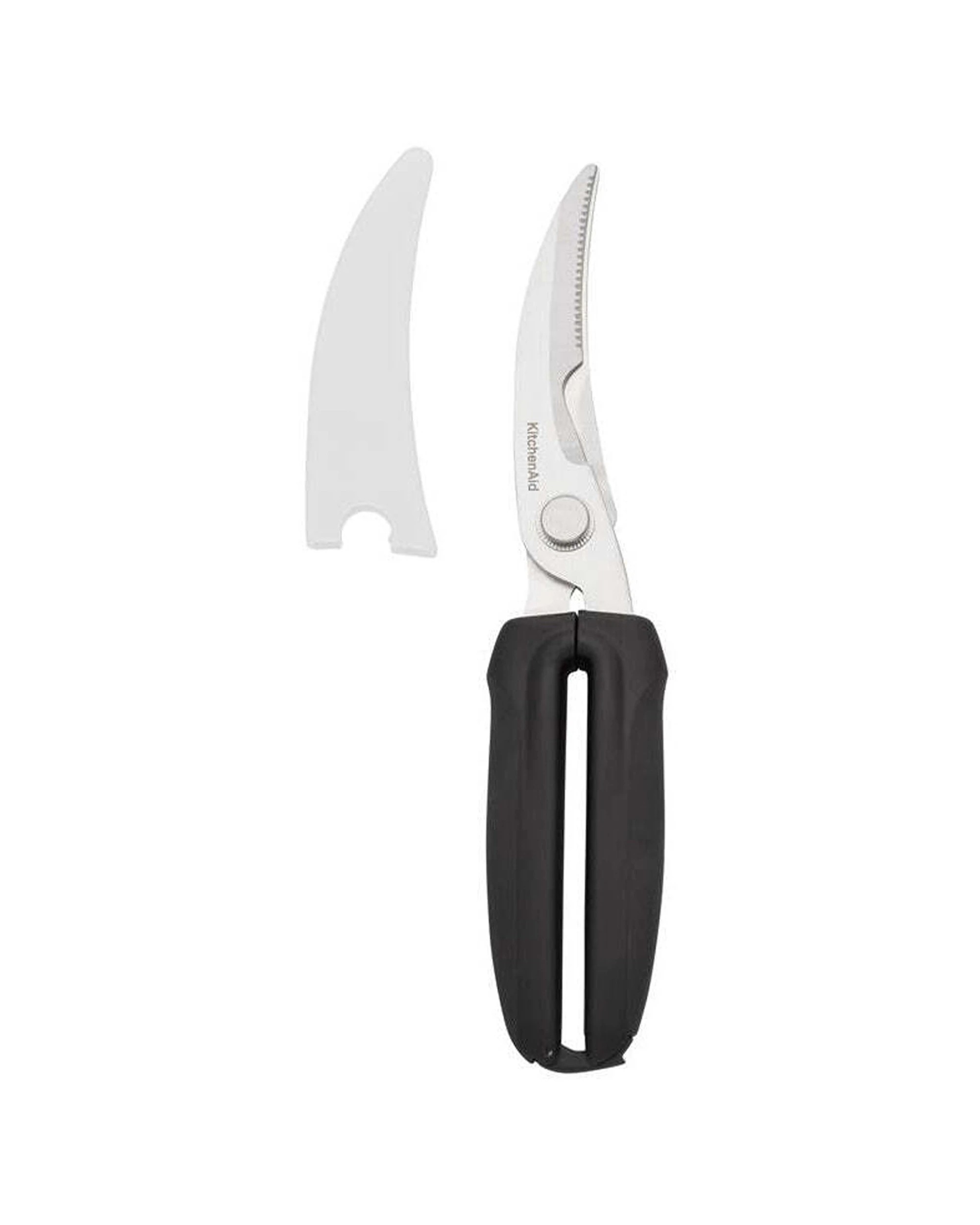 2 Kitchenaid Universal Poultry Shears With Blade Guard Stainless Steel Blades
 - Black, 2 of 3