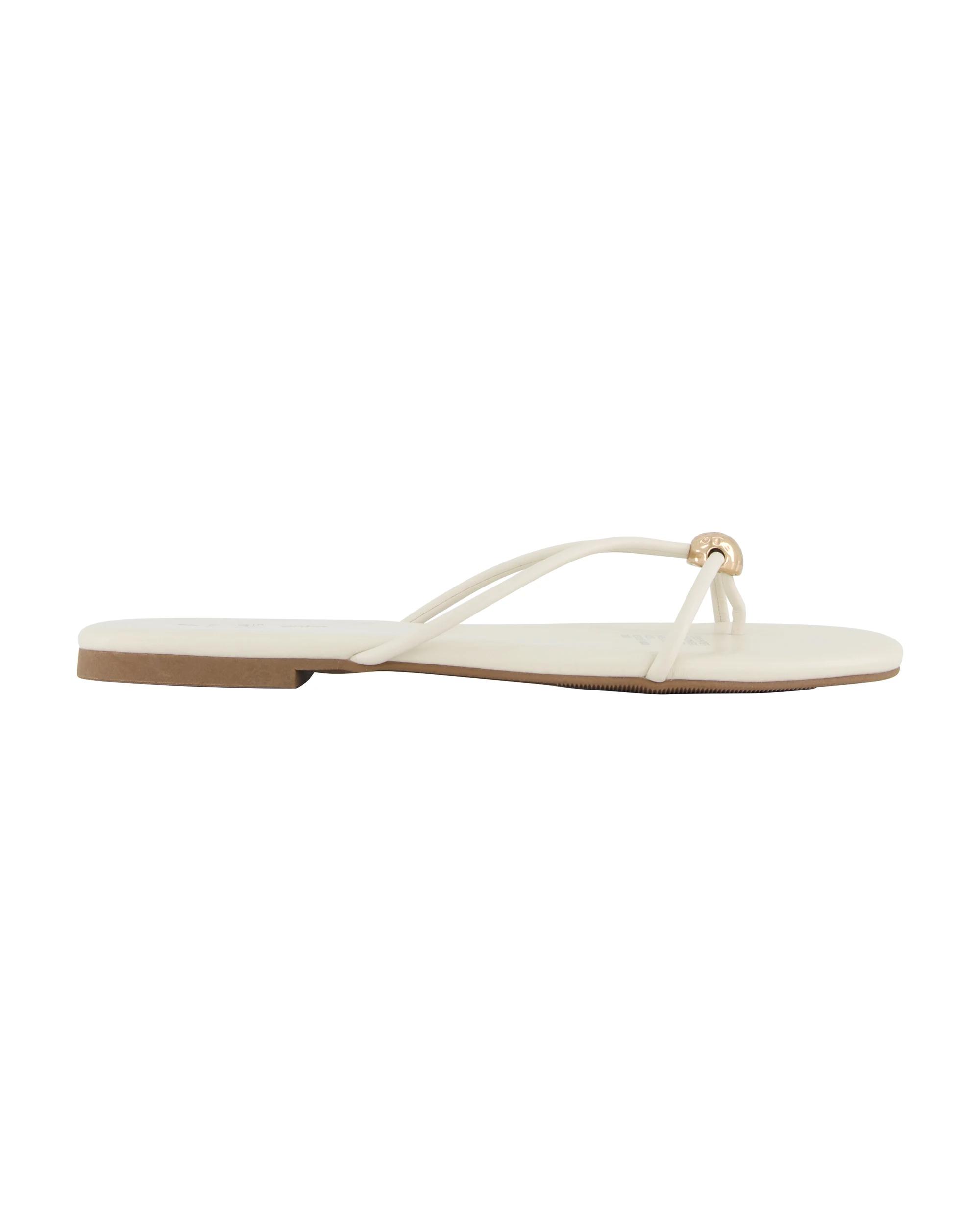 1 Toe Post Sandals Bone, 1 of 3