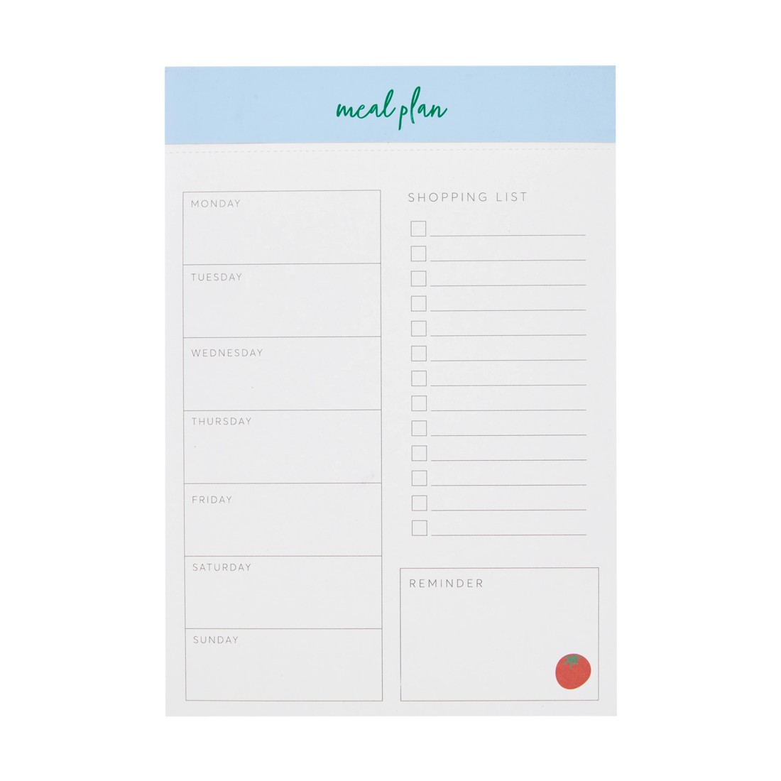 1 Meal Planner Pad, 1 of 8