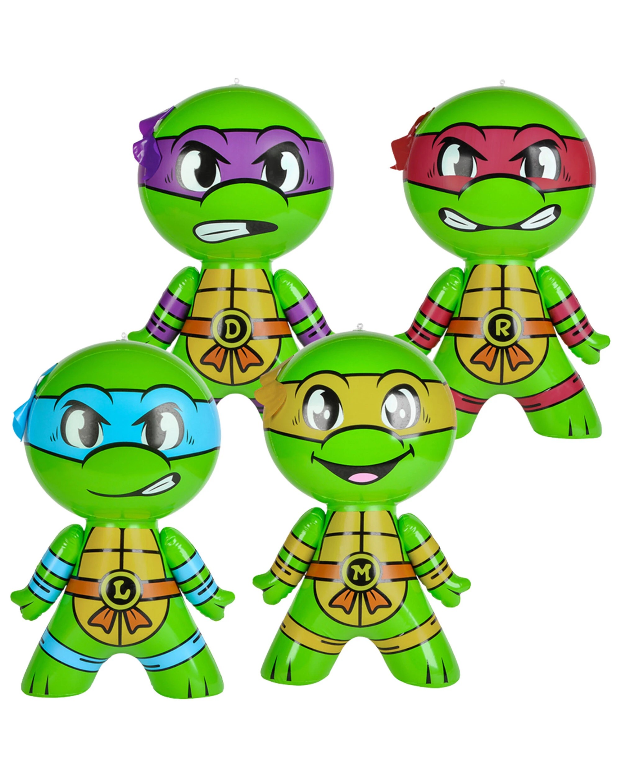 1 Partyrama Standing Inflatable Ninja Turtle 51cm Assorted, 1 of 3