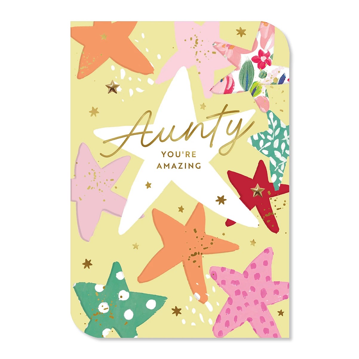 3 Hallmark Birthday Card for Aunty - Starfish, 3 of 3