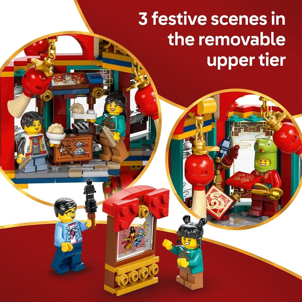 9 LEGO Spring Festival Trotting Lantern 80116, 9 of 10