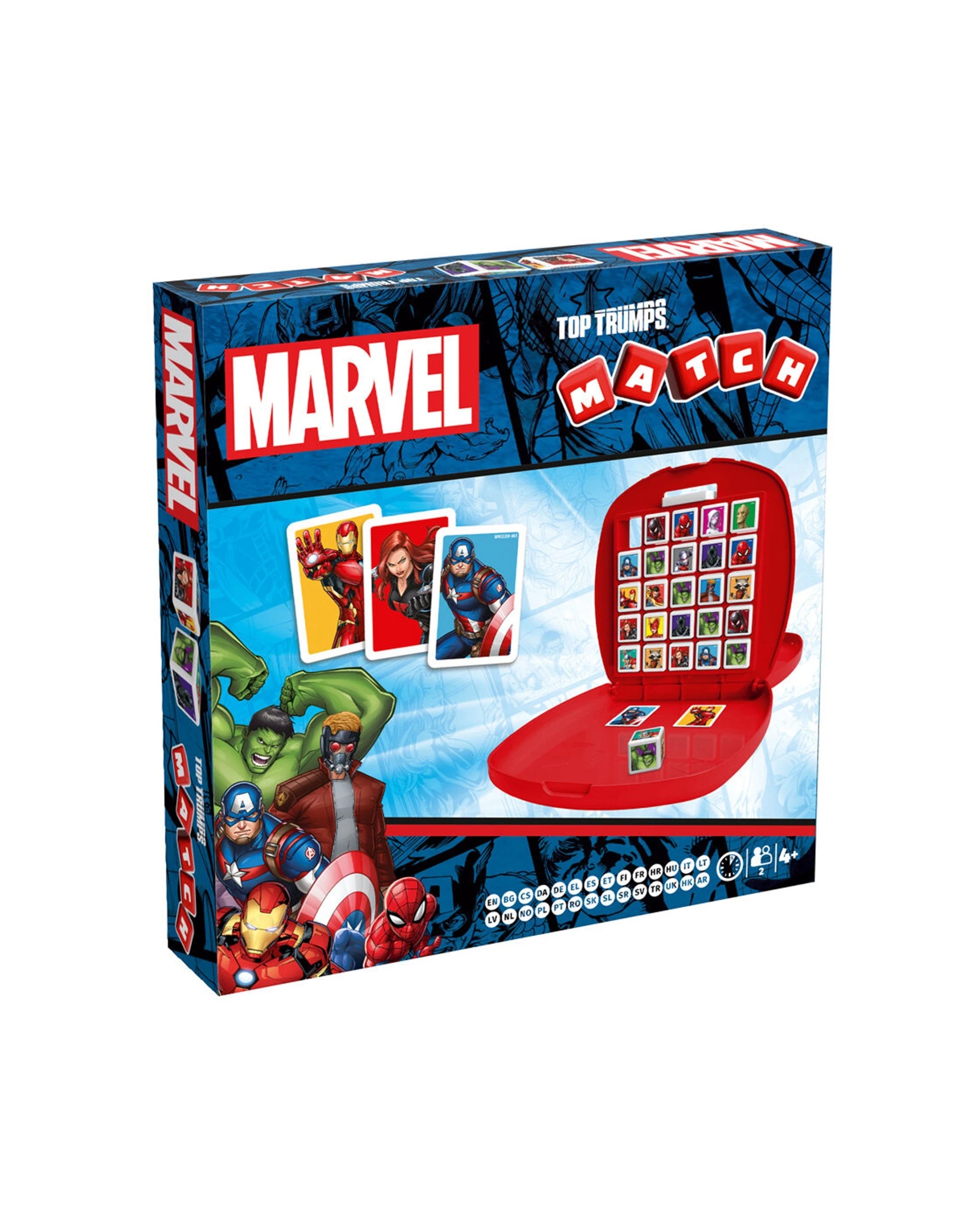 3 TOP TRUMPS Marvel Universe Edition 2025 Refresh Match Card Game - Multi, 3 of 7