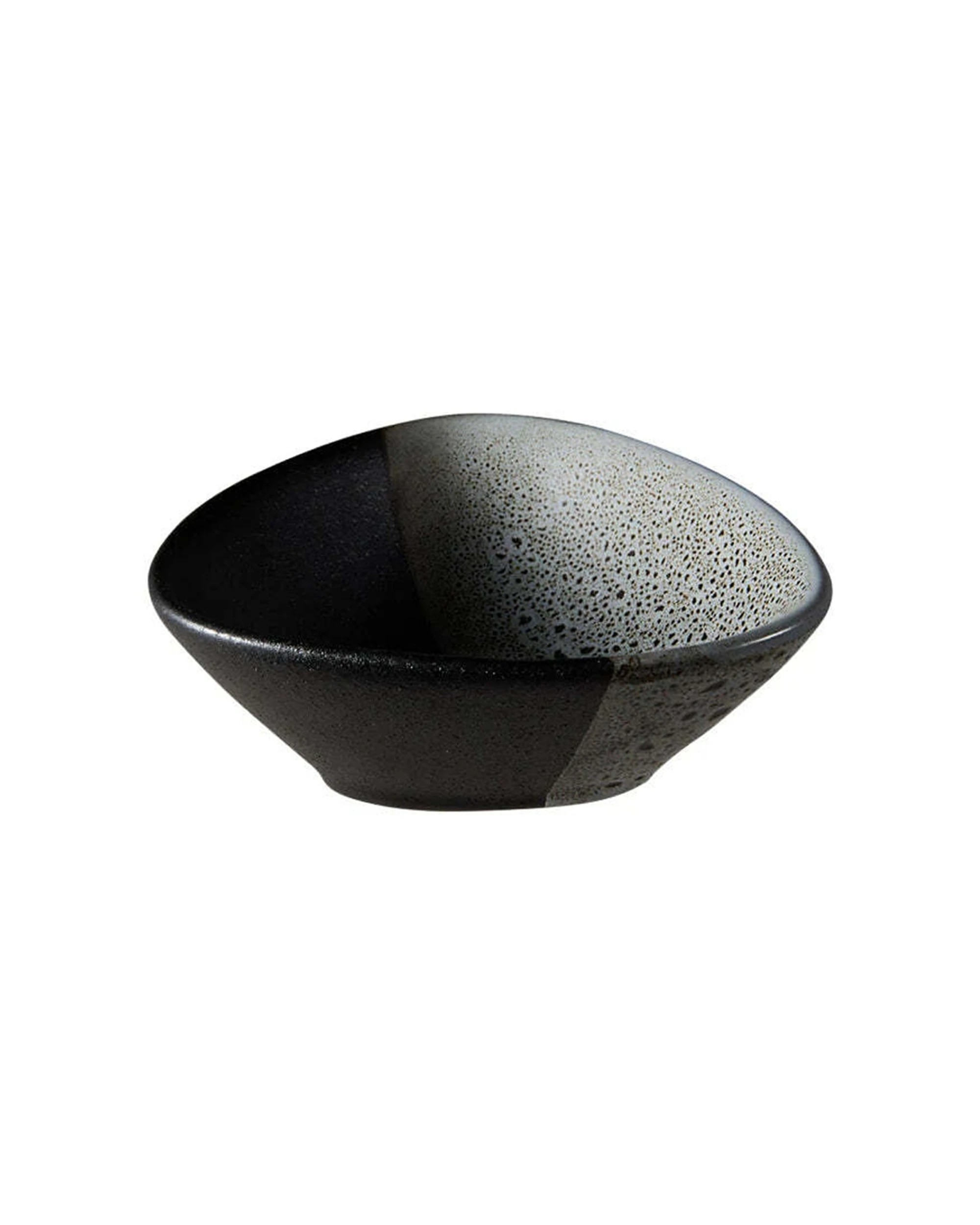 1 Maxwell & Williams Caviar Umi Porcelain Triangle Sauce Bowl Dinnerware 10x3.5cm - Multi, 1 of 3