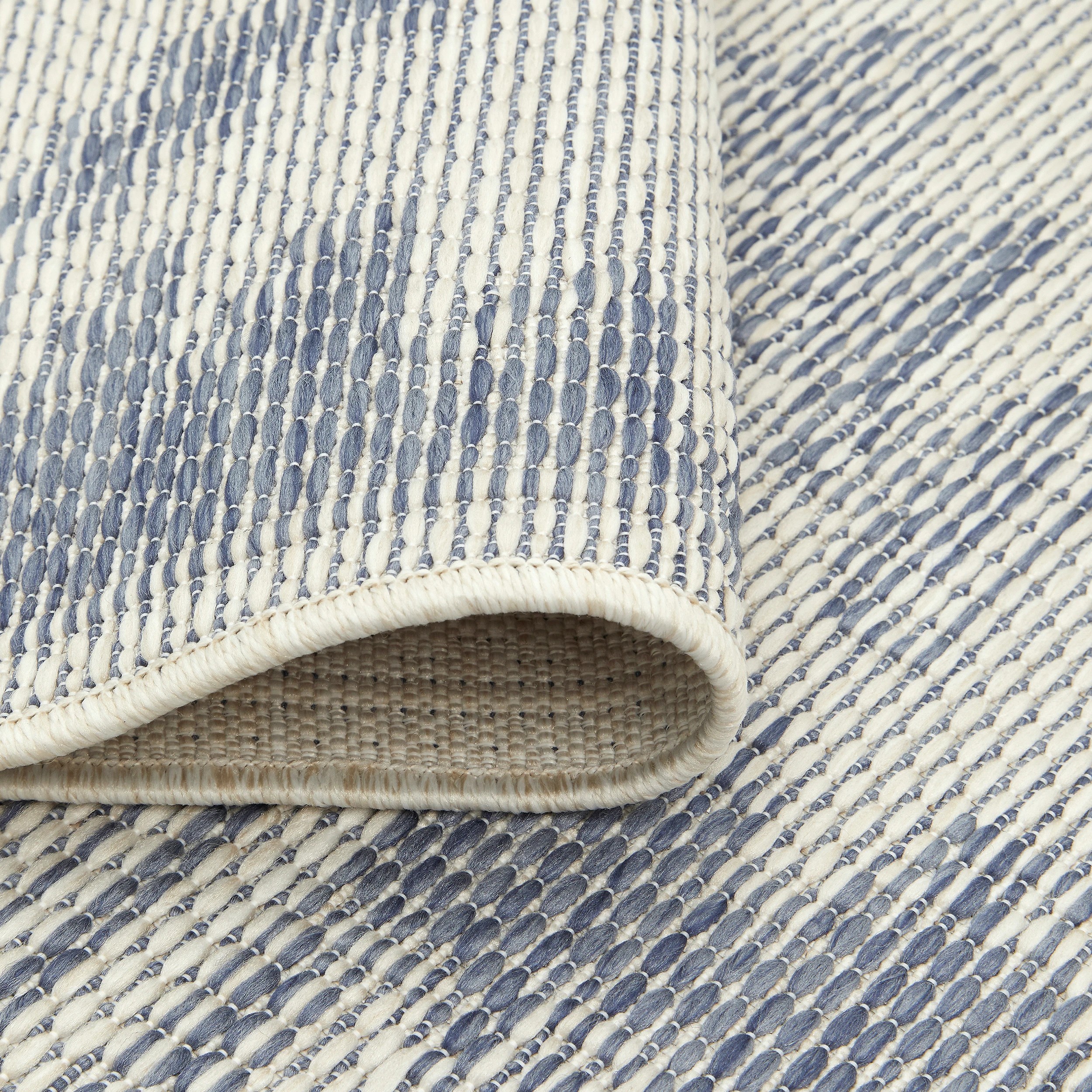 7 Common Ground Rugs Palmline Kuza 330x240cm - Extra Large Outdoor Rug - Blue, 7 of 7