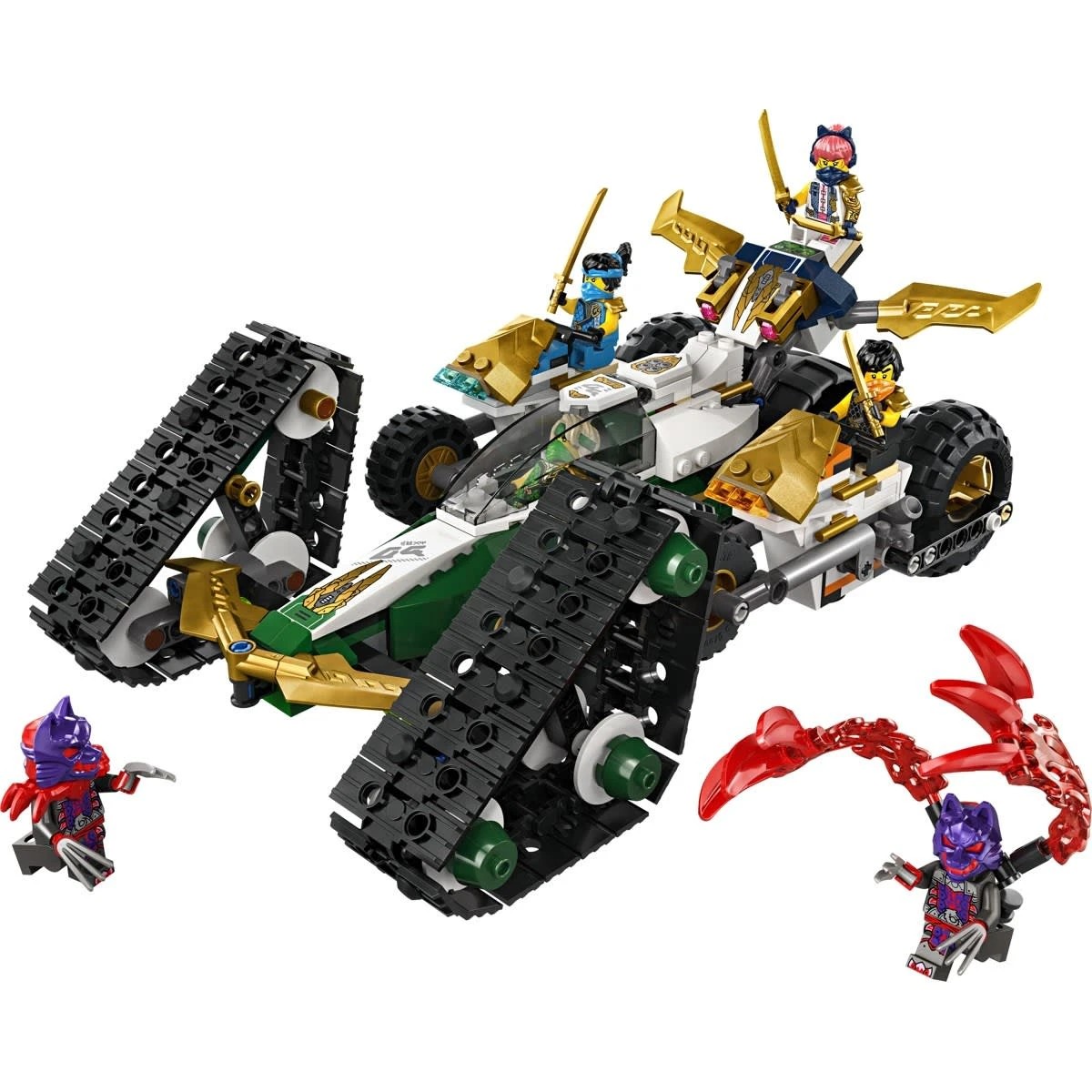 3 LEGO NINJAGO Ninja Team Combo Vehicle 71820, 3 of 11