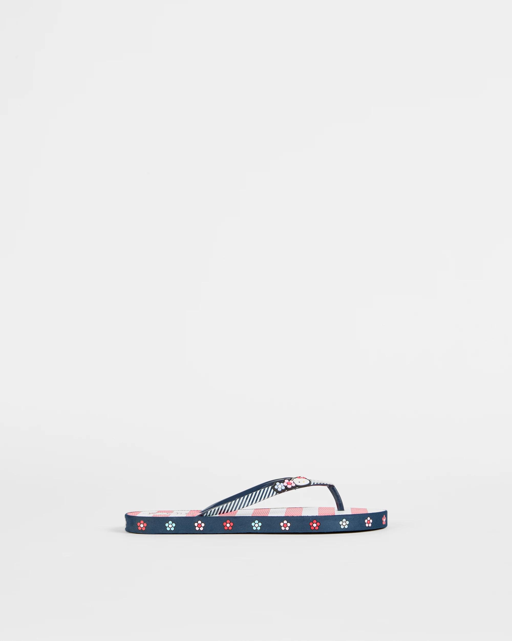 1 Girls Youth Hello Kitty Thongs RED, 1 of 3