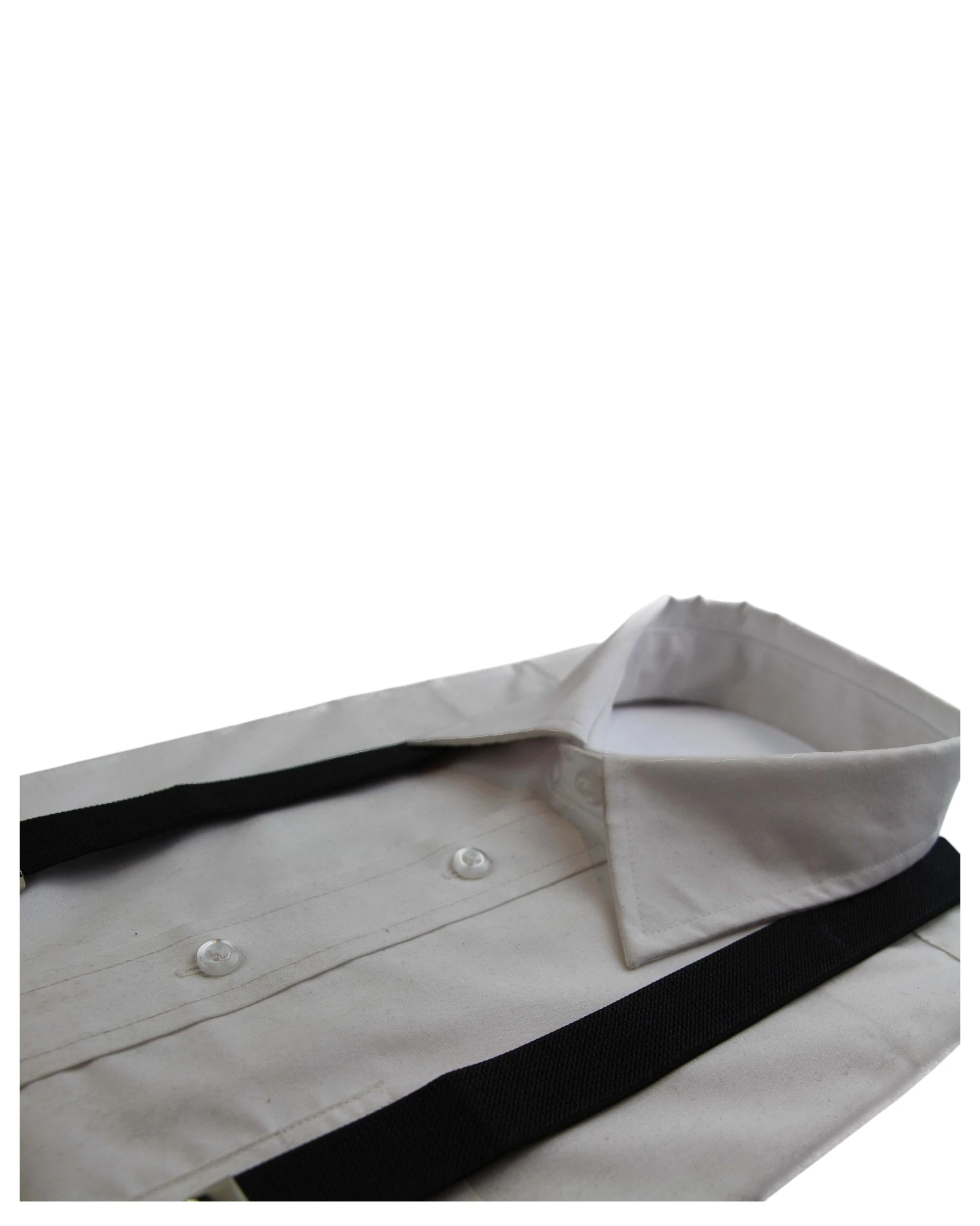 3 Zasel Mens Adjustable 100cm Suspenders - Black, 3 of 3