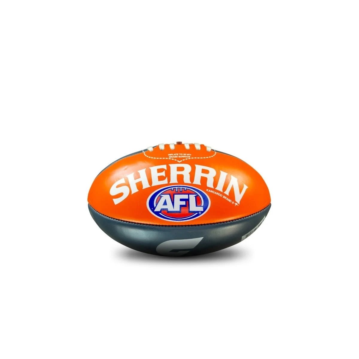 3 Sherrin Official AFL GWS Giants Softie Ball, 3 of 4