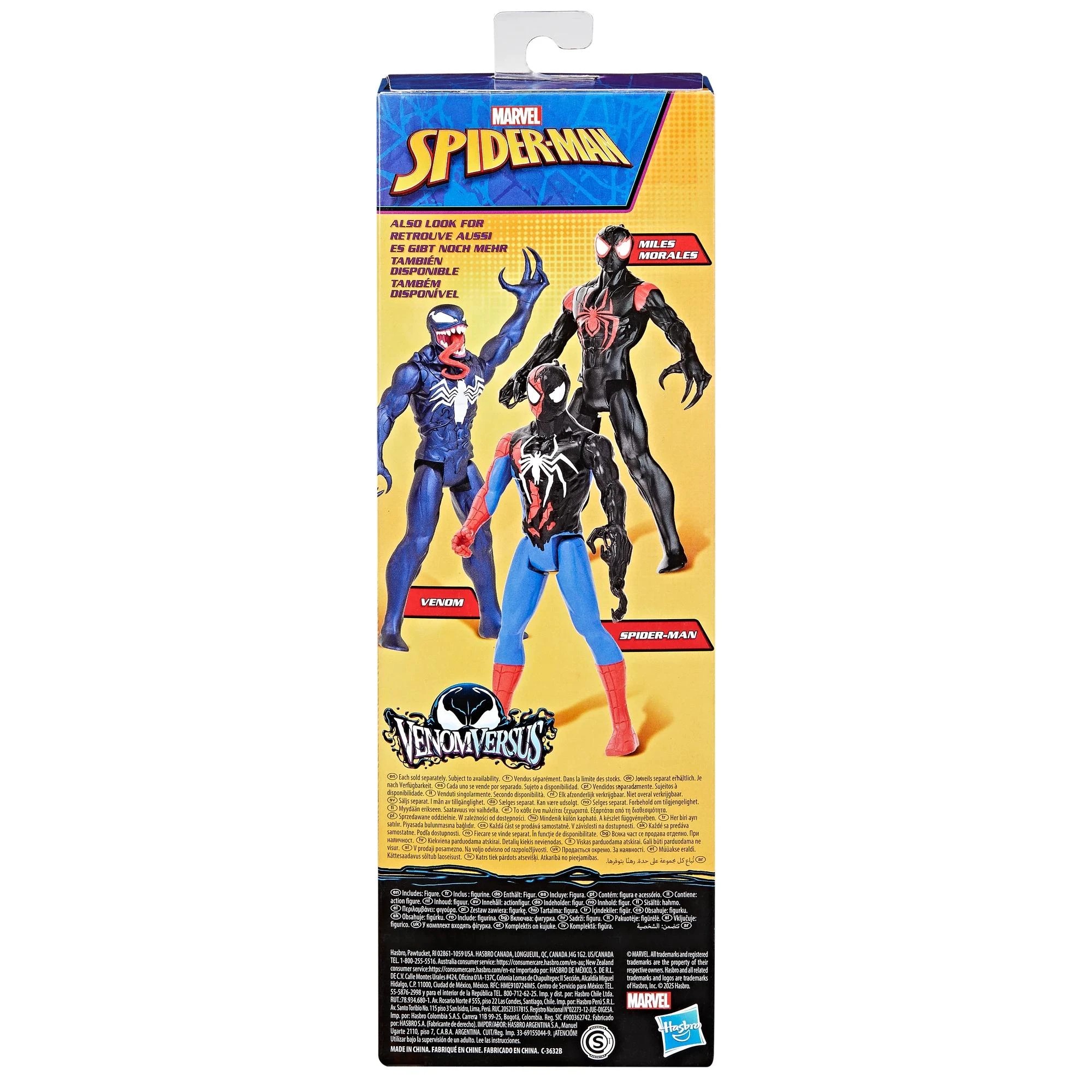 6 Marvel Spider-Man VenomVersus Titan Hero Series Action Figure - Assorted - Multi, 6 of 9