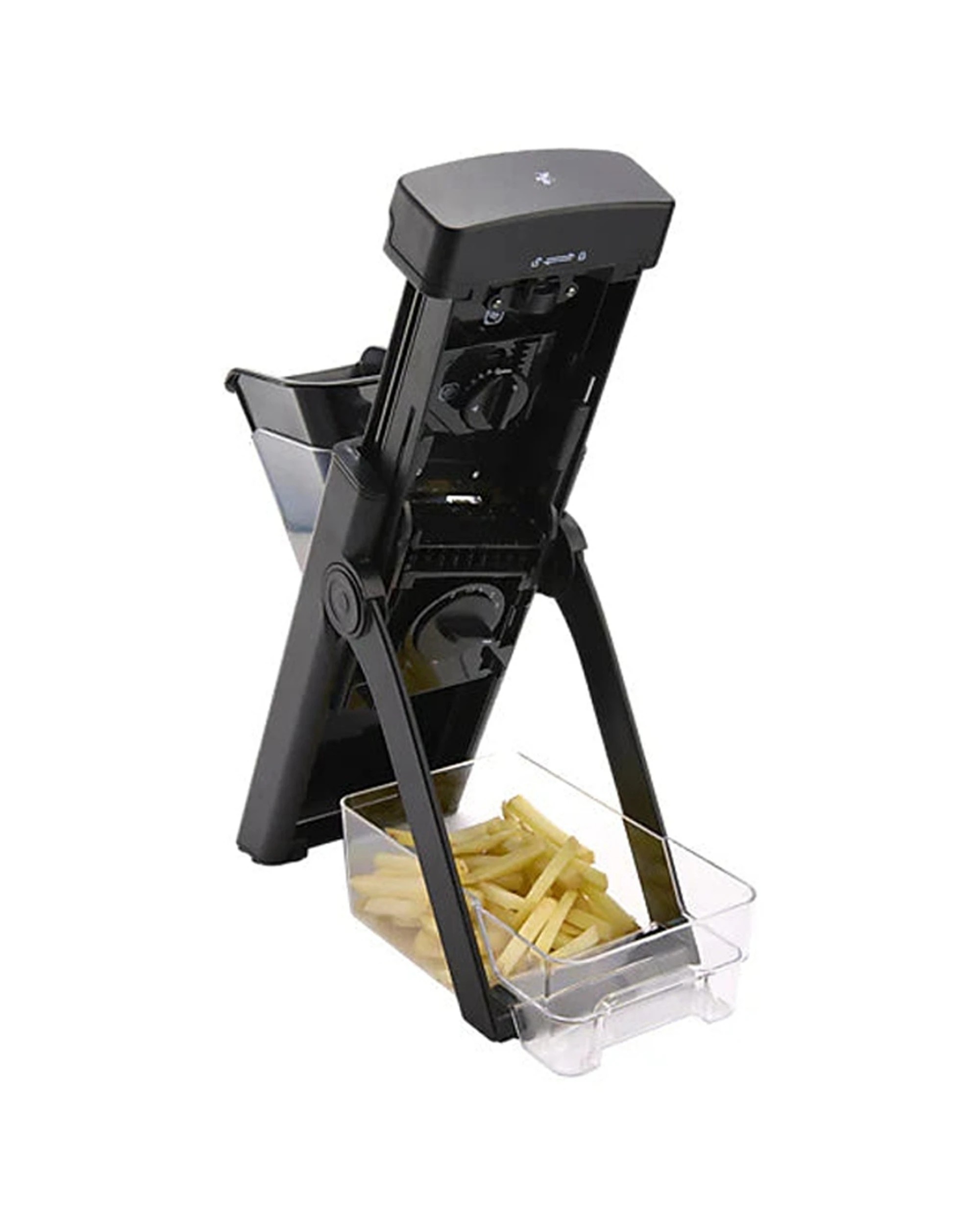 3 Maxwell And Williams Kitchencore Vertical Slicer 3 Blades Julienne 0.5-8mm - Black, 3 of 5