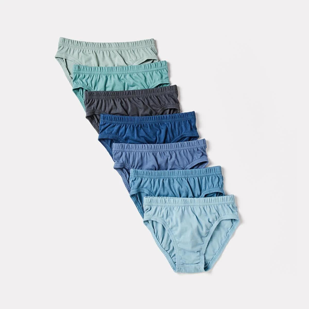 1 7 Pack Briefs Green, 1 of 9