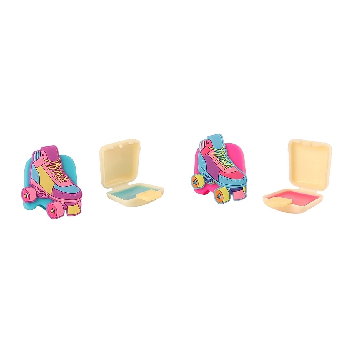 3 2 Pack BYS Mini Me Roller Retro Tear & Share Lip Gloss - Berry and Candy Scented, 3 of 3