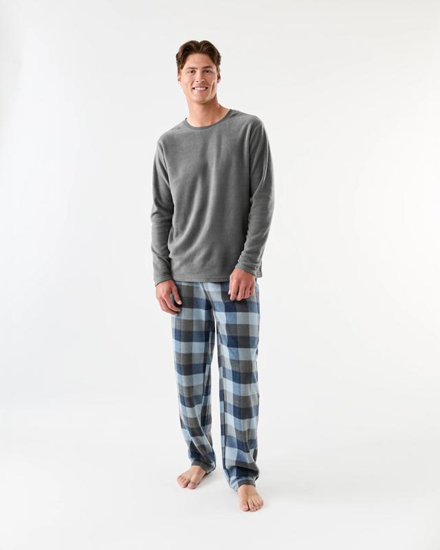 Long Sleeve Fleece Pyjama