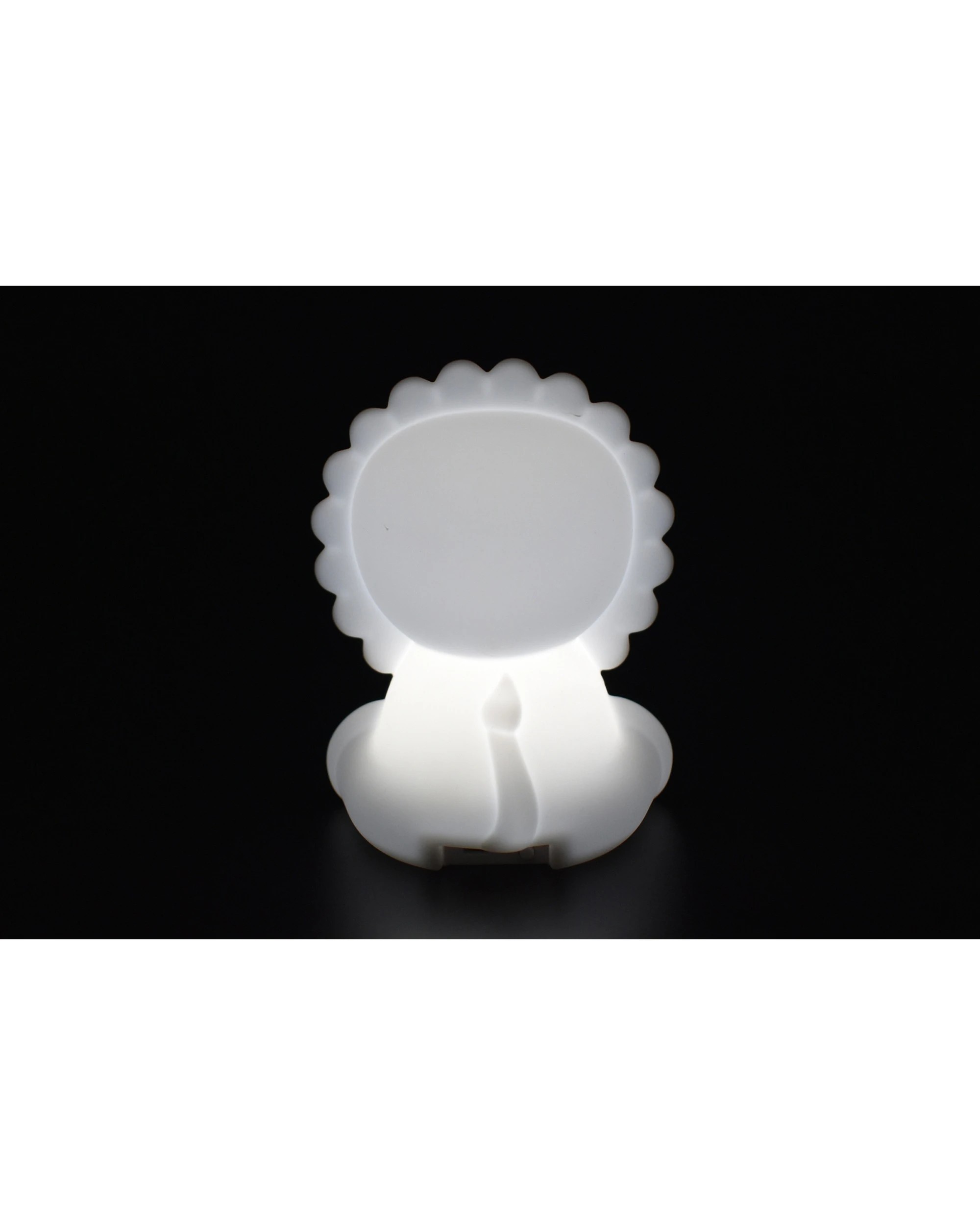8 Kaper Kidz Bedtime Buddy Rory The Lion Night Light Silicone - White, 8 of 8