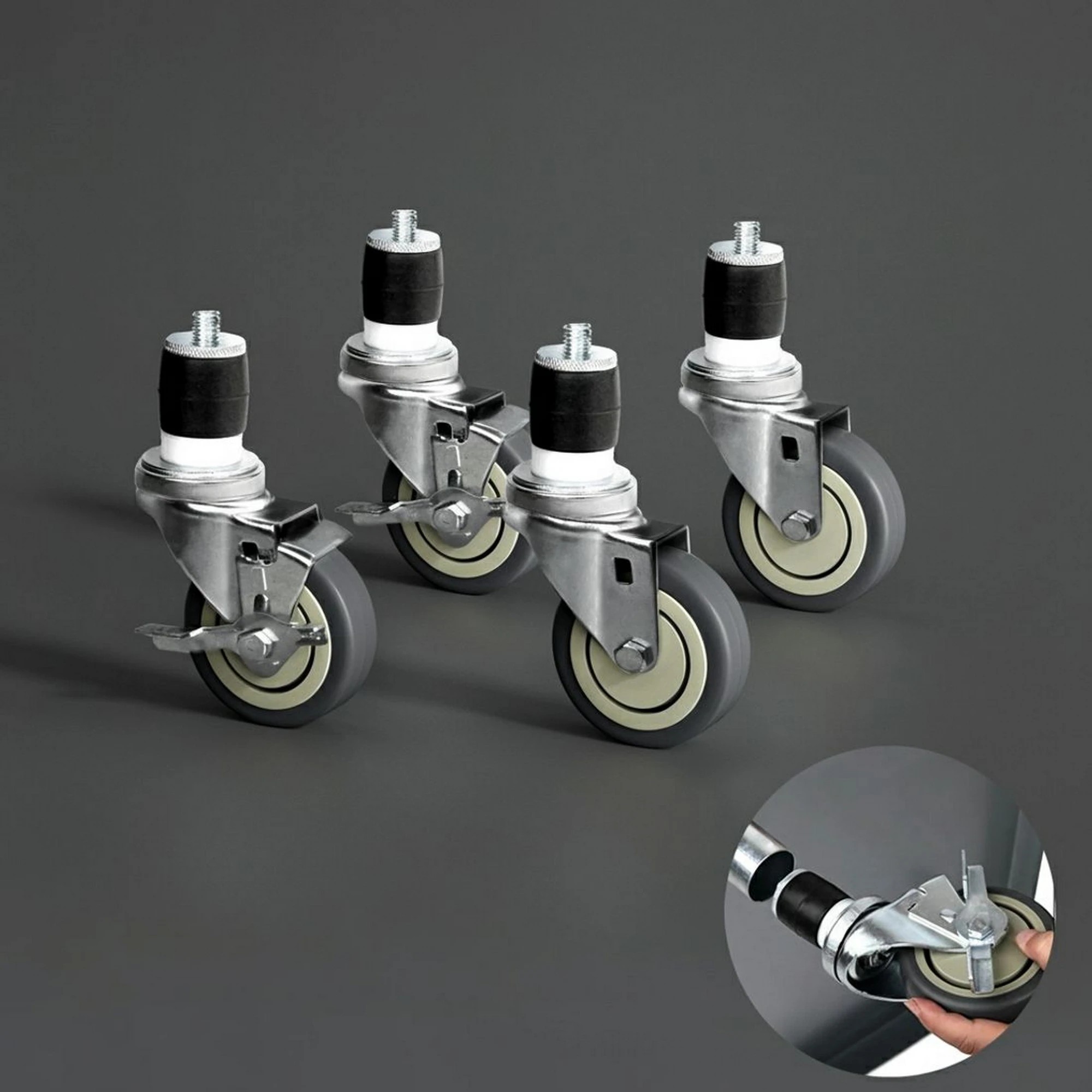 7 Cefito Stainless Steel Kitchen Benches Work Bench Wheels - Multi, 7 of 7