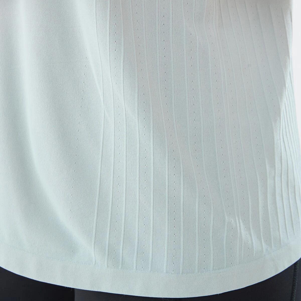 6 Active Womens Seamfree Crew Neck T-shirt LINDSEY GREEN, 6 of 6