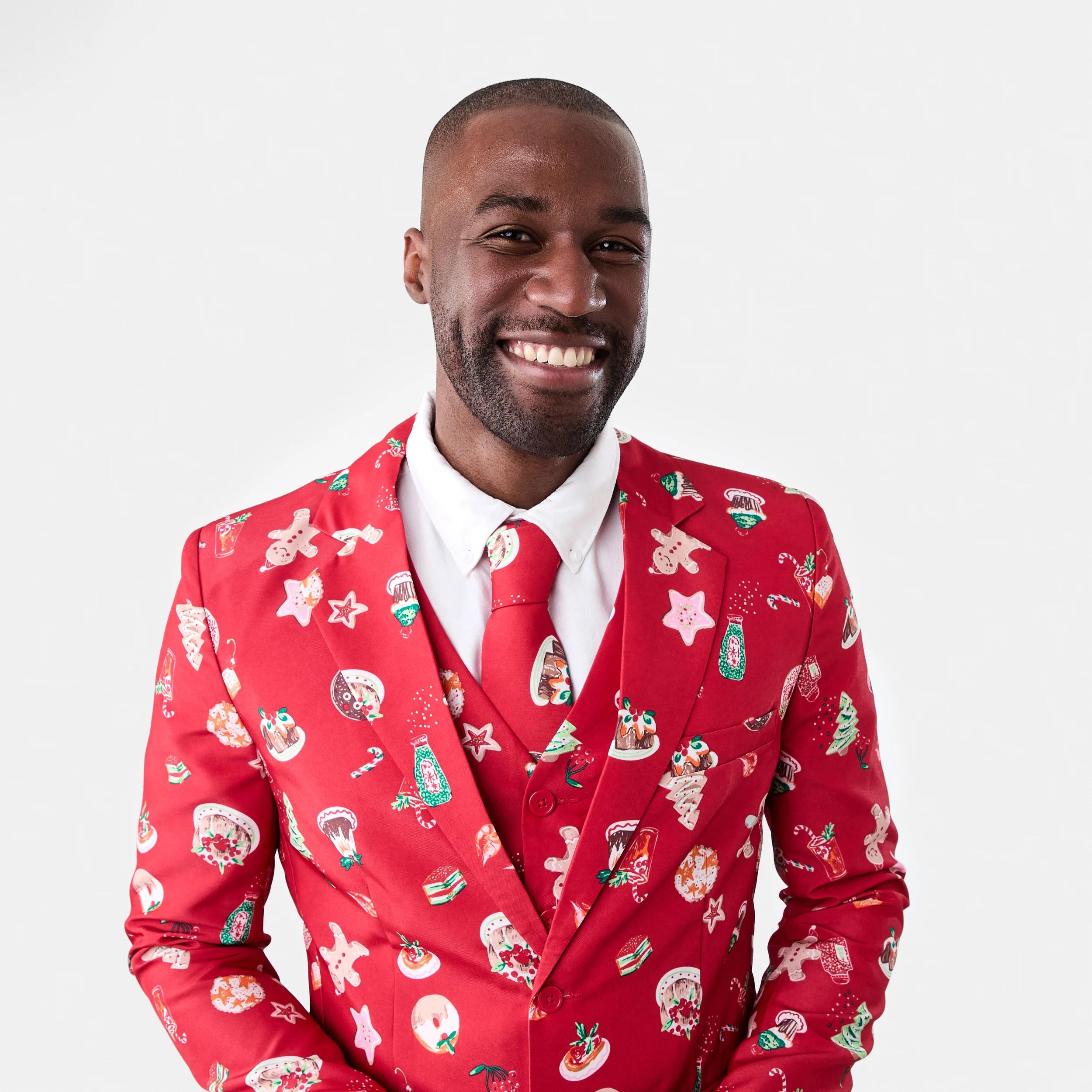 4 Christmas Jacket Red Xmas, 4 of 8