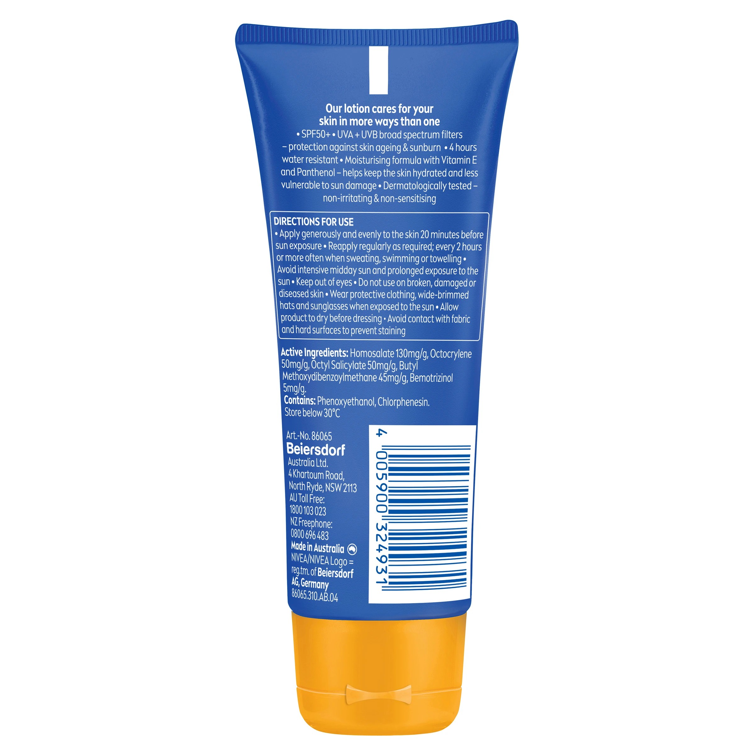 2 Nivea Sun Protect & Moisture SPF50+ Sunscreen Lotion 100ml - Panthenol and Vitamin E, 2 of 8