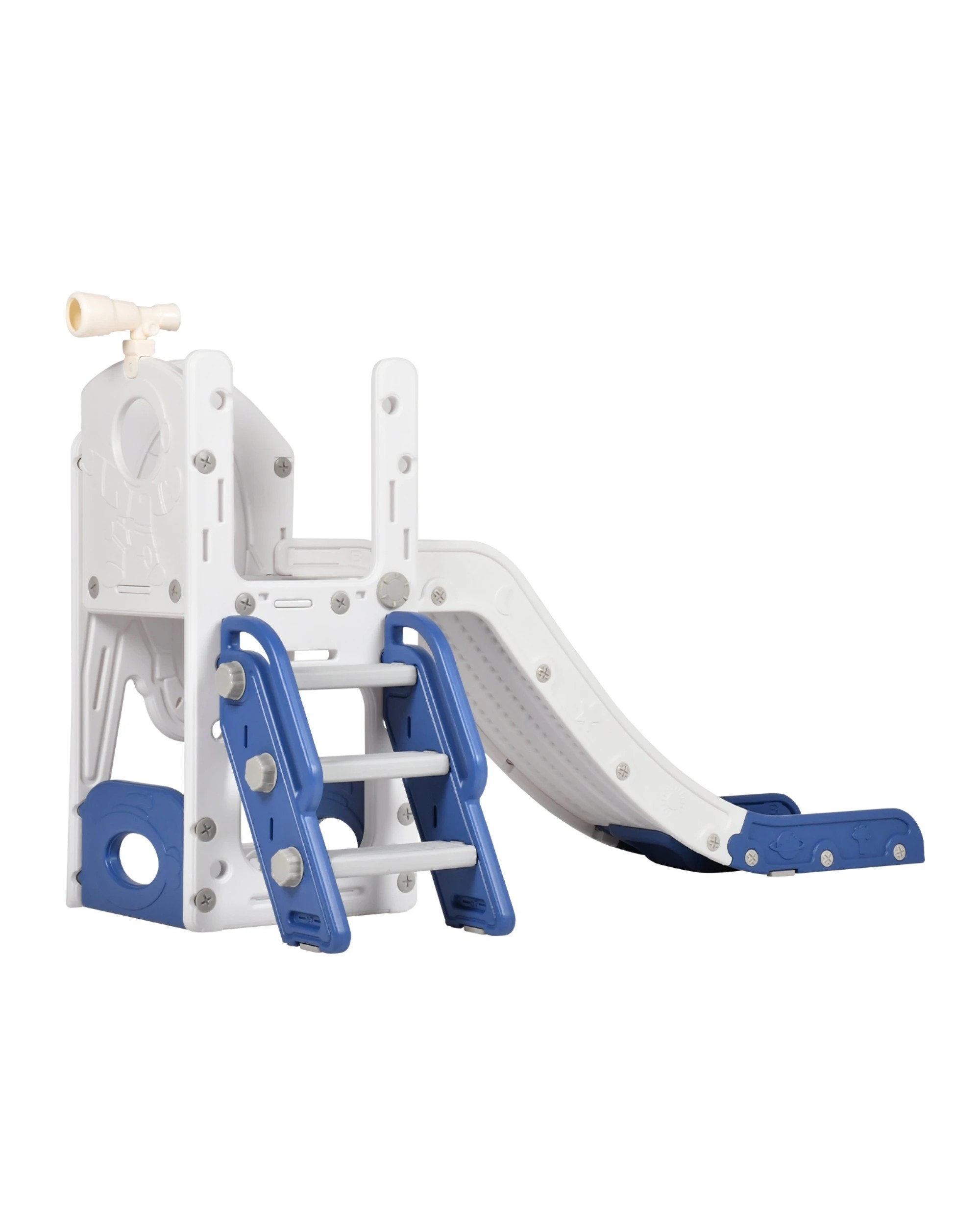 4 6 in 1 Toddler Slide Indoor Baby Slide Kids Playset Outdoor Playground, 4 of 10
