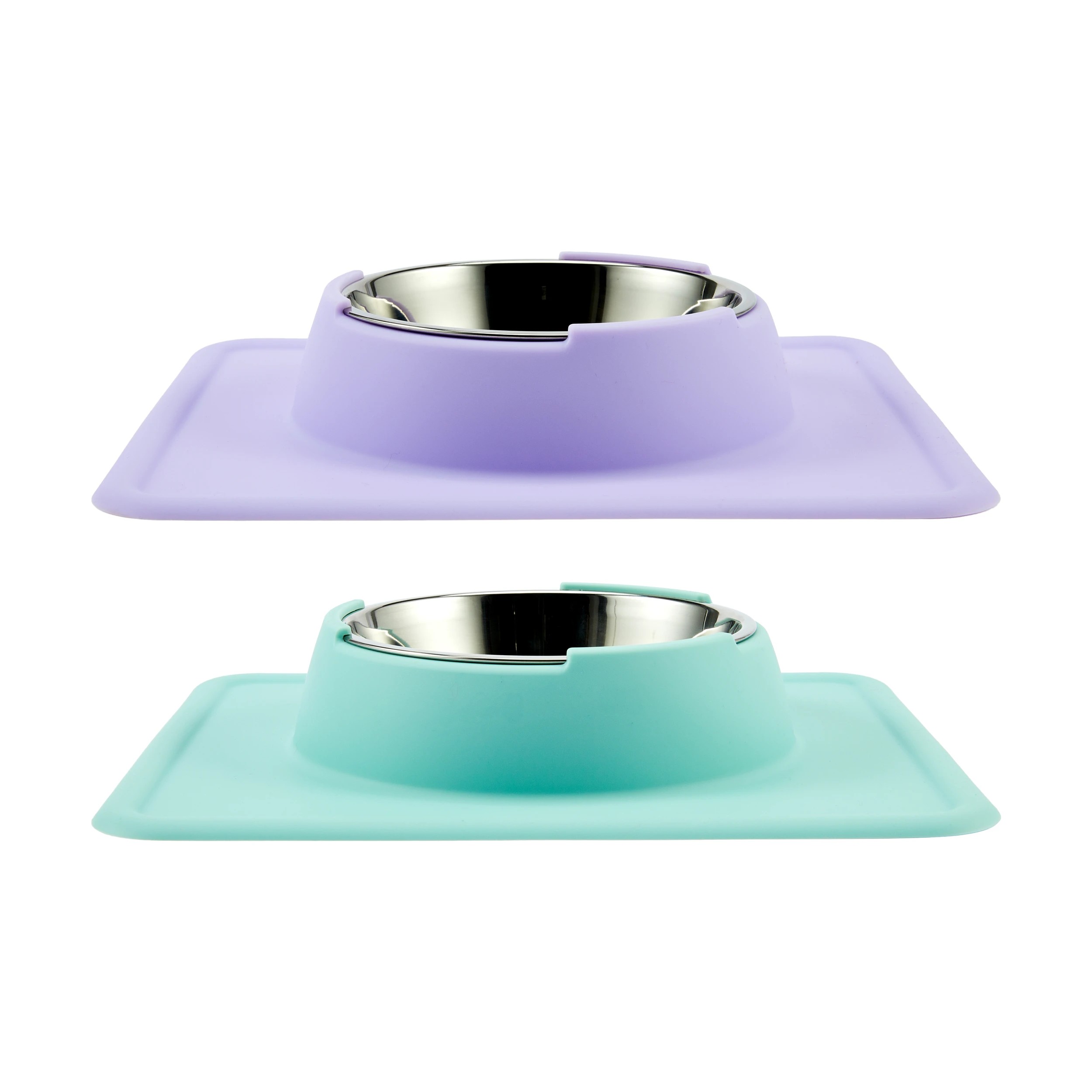 1 Pet Silicone Bowl - Assorted, 1 of 4