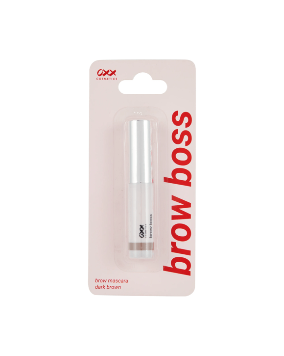 OXX Cosmetics Brow Boss Brow Mascara - Dark Brown