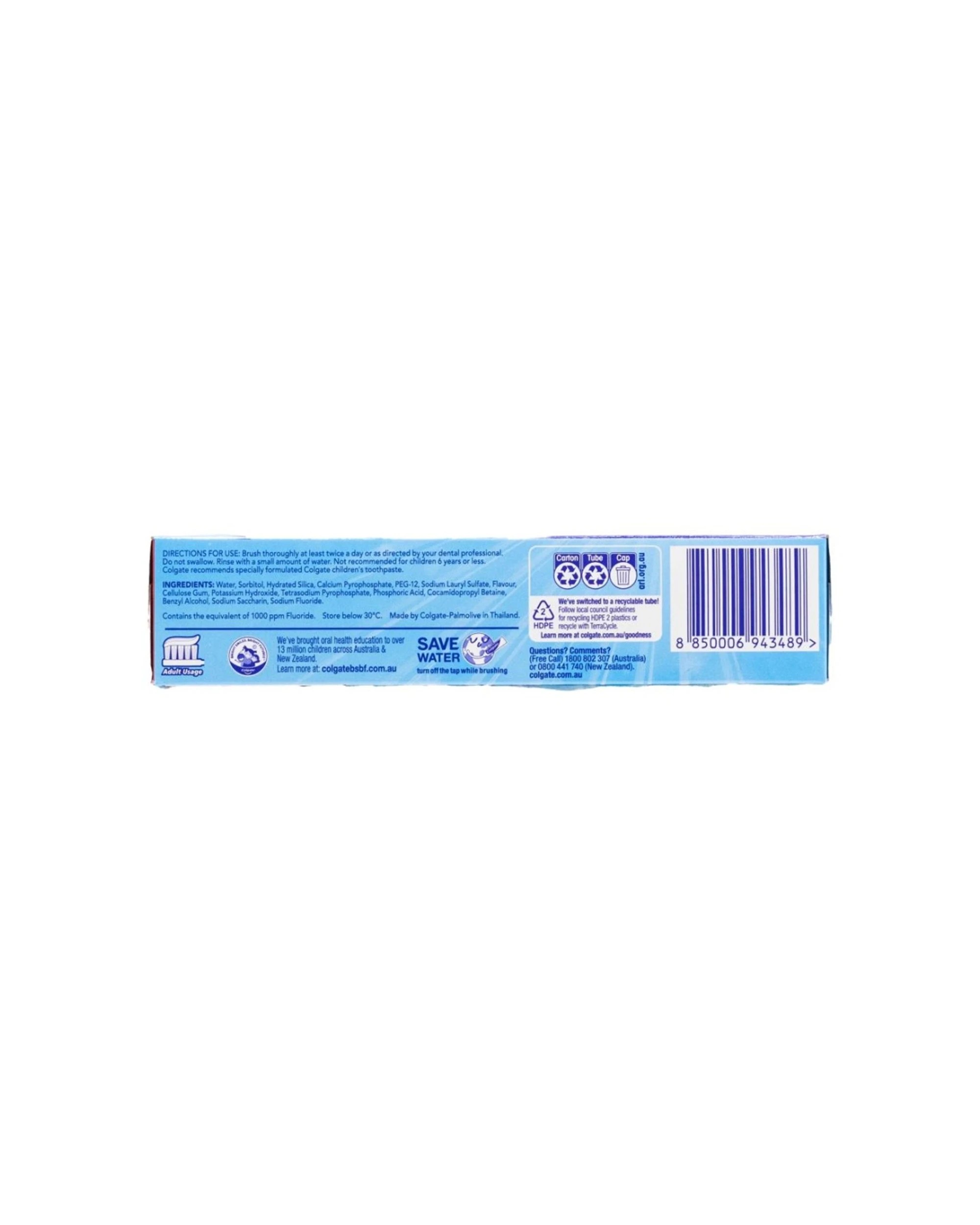 4 Colgate 24PK Toothpaste Advanced Whitening Micro Cleansing Crystals 115g - Multi, 4 of 4