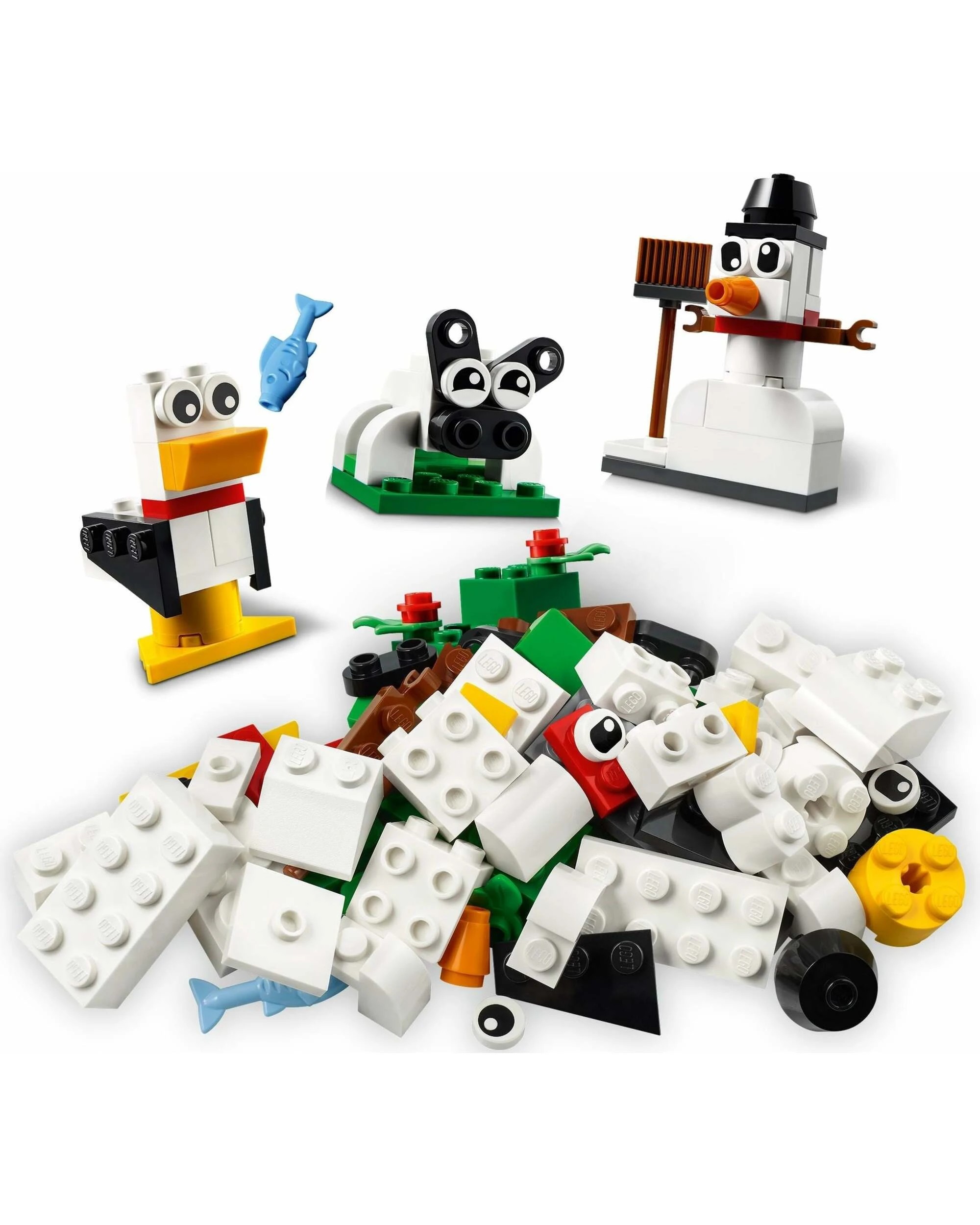 2 LEGO Classic 11012 Creative White Bricks, 2 of 5