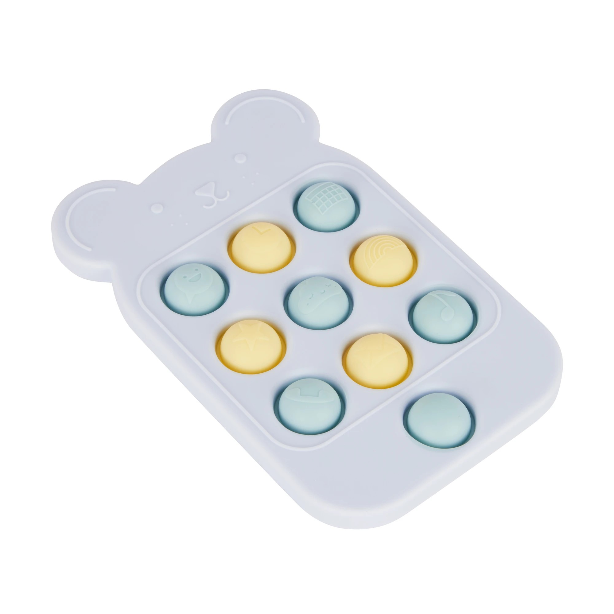 4 Silicone Phone Popper Teether Toy - Assorted, 4 of 9