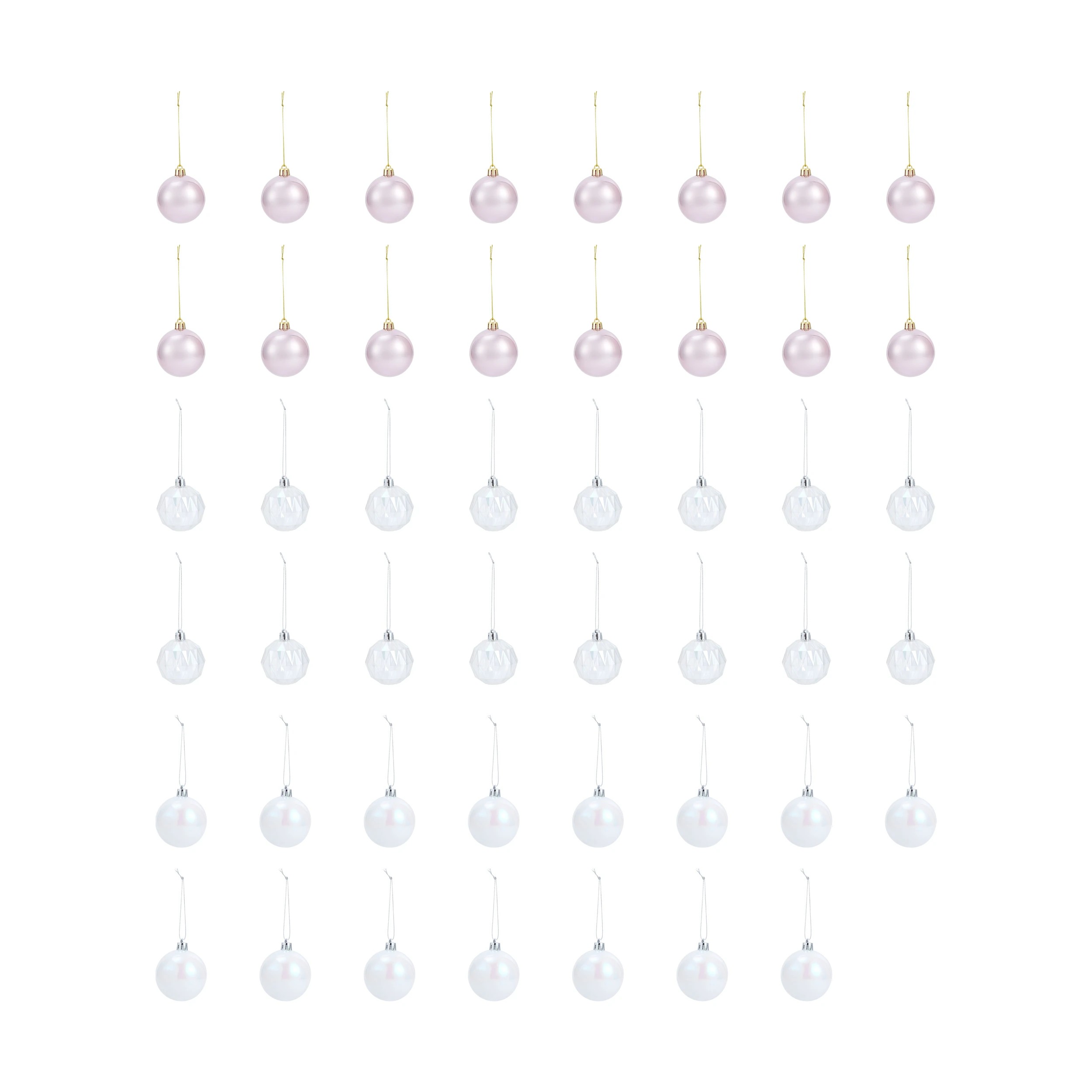 2 47 Pack 6cm Whimsy Baubles, 2 of 7