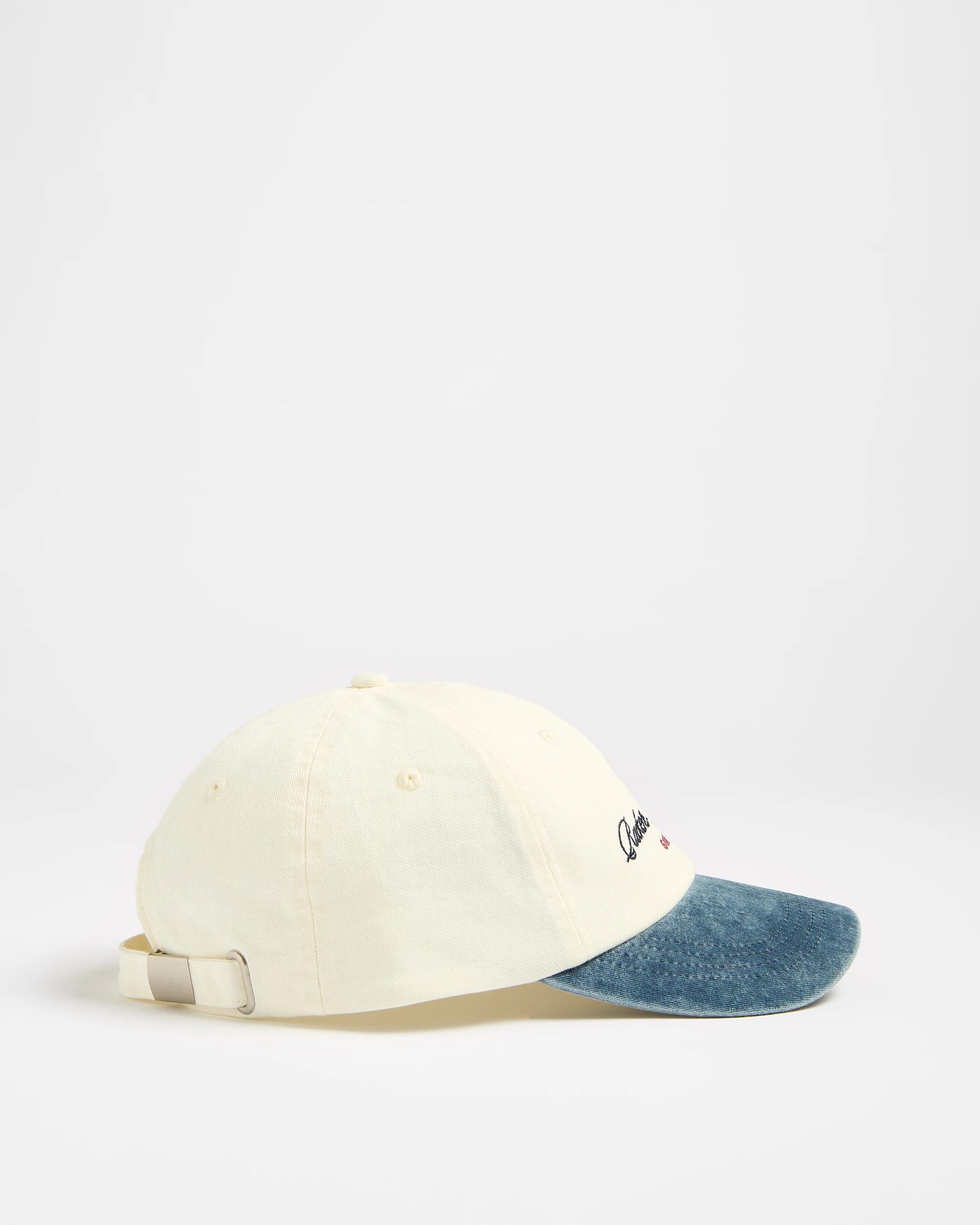 2 Target Mens New York Embroidered Cap CREAM/NAVY NEW YORK, 2 of 3